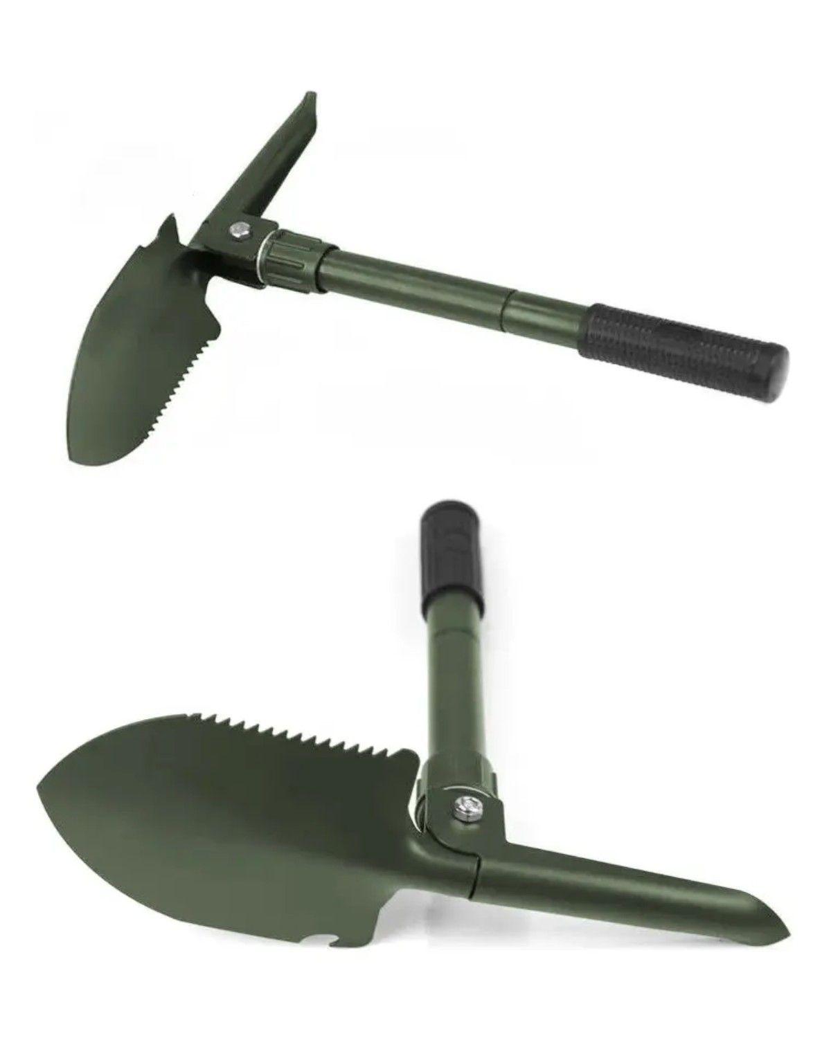 Pala Plegable Tactica Multifuncional Camping Portatil-1