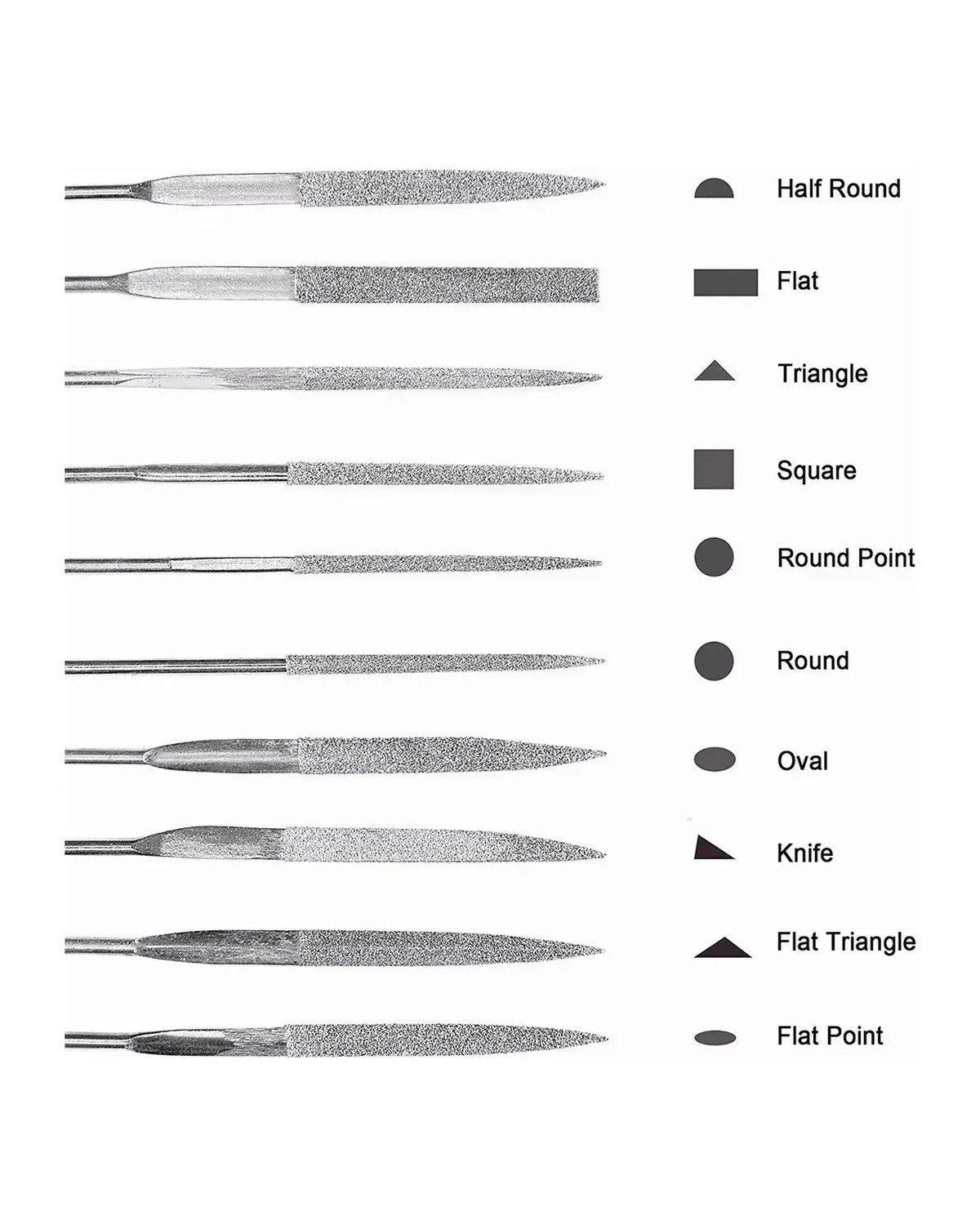 Kit Herramienta Juego Limas Multiformas 20 Piezas 3mmx140mm-1