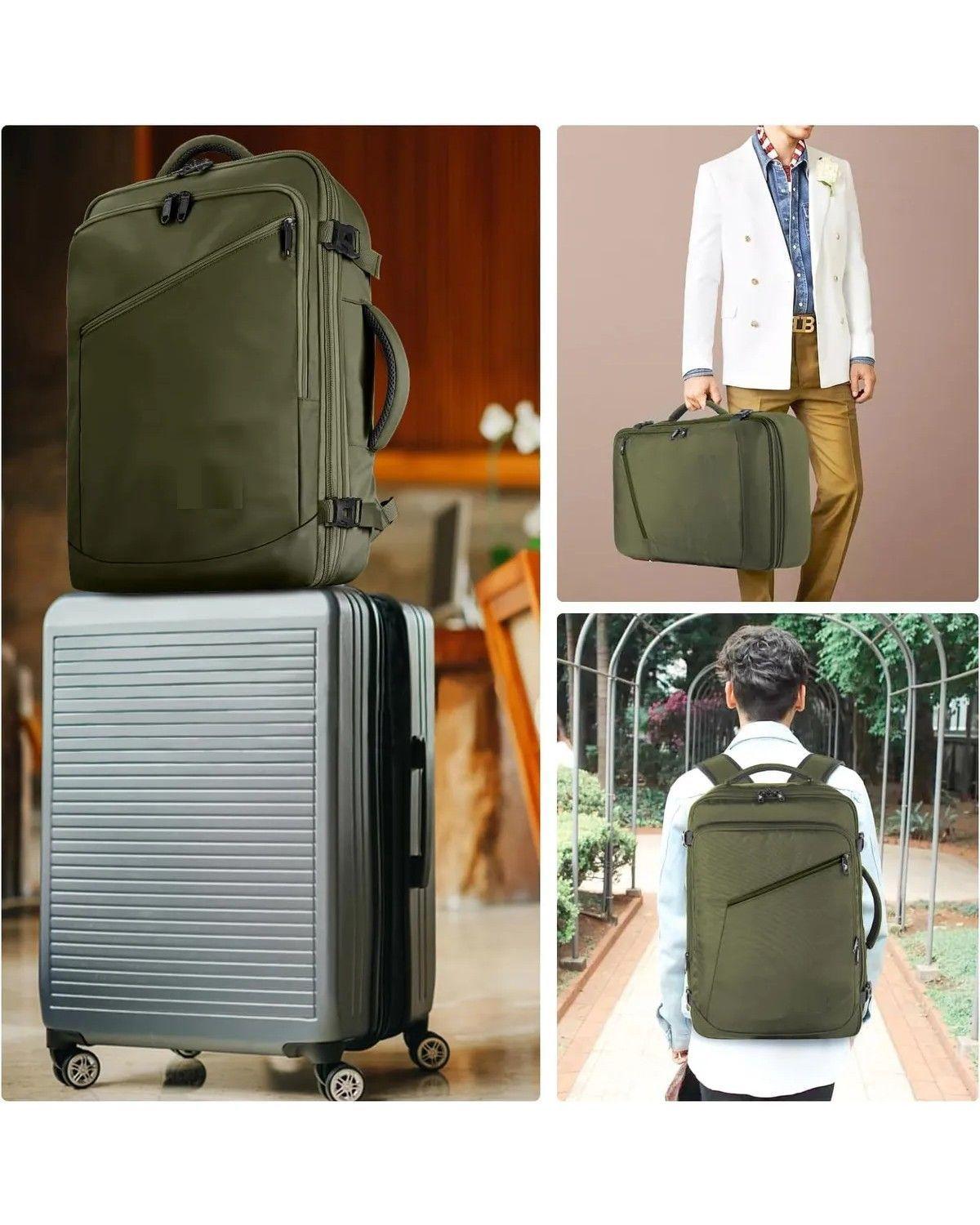 Mochila De Viaje Impermeable y Expandible Antirrobo Grande-4