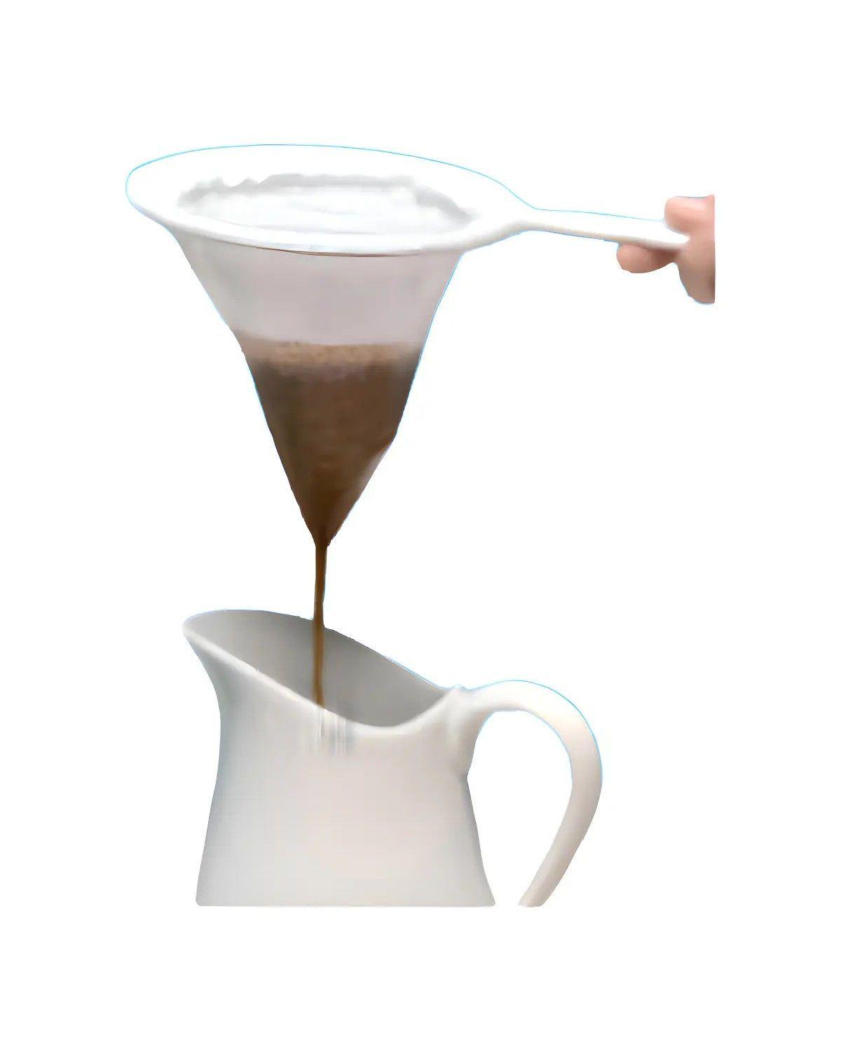 Colador De Tela Cafe Grano Molido Filtro Reutilizable-1