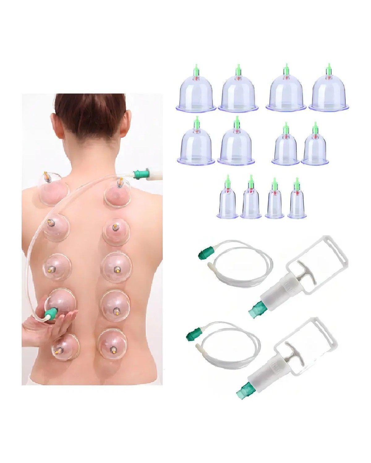 Set Ventosas Chinas 12 Ventosas De Vacio Ventosa Para Masaje-0