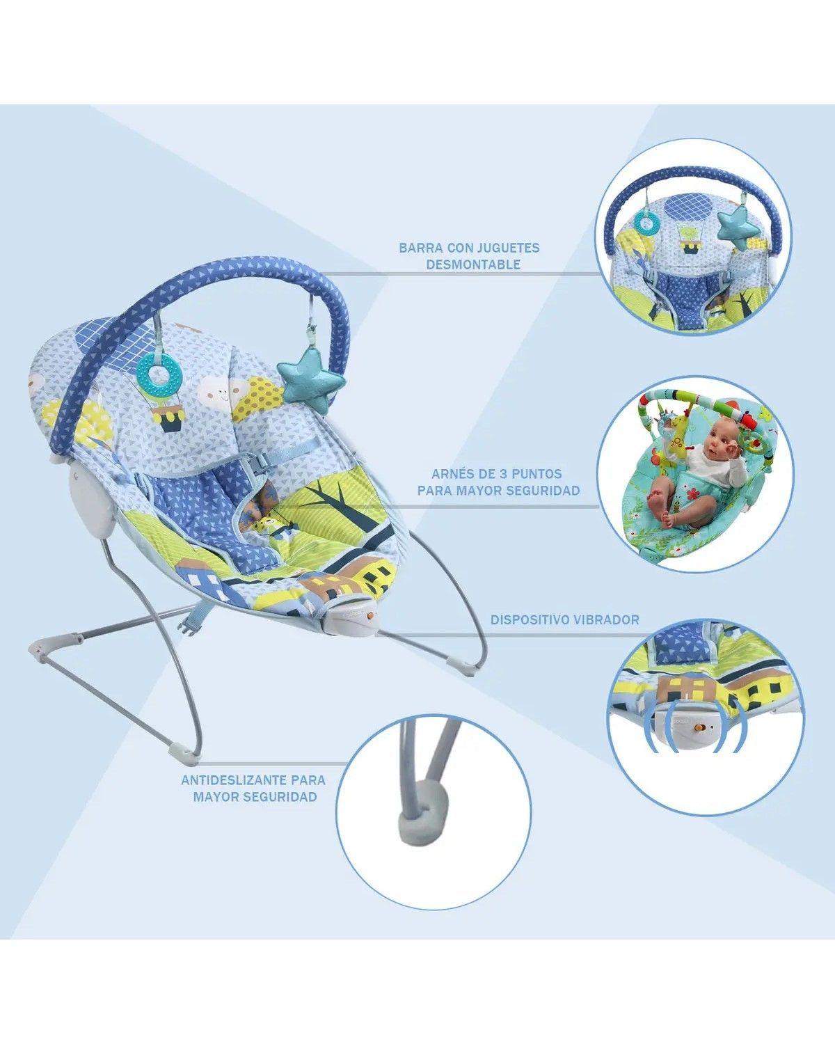Silla con sistema de vibración Celeste-3