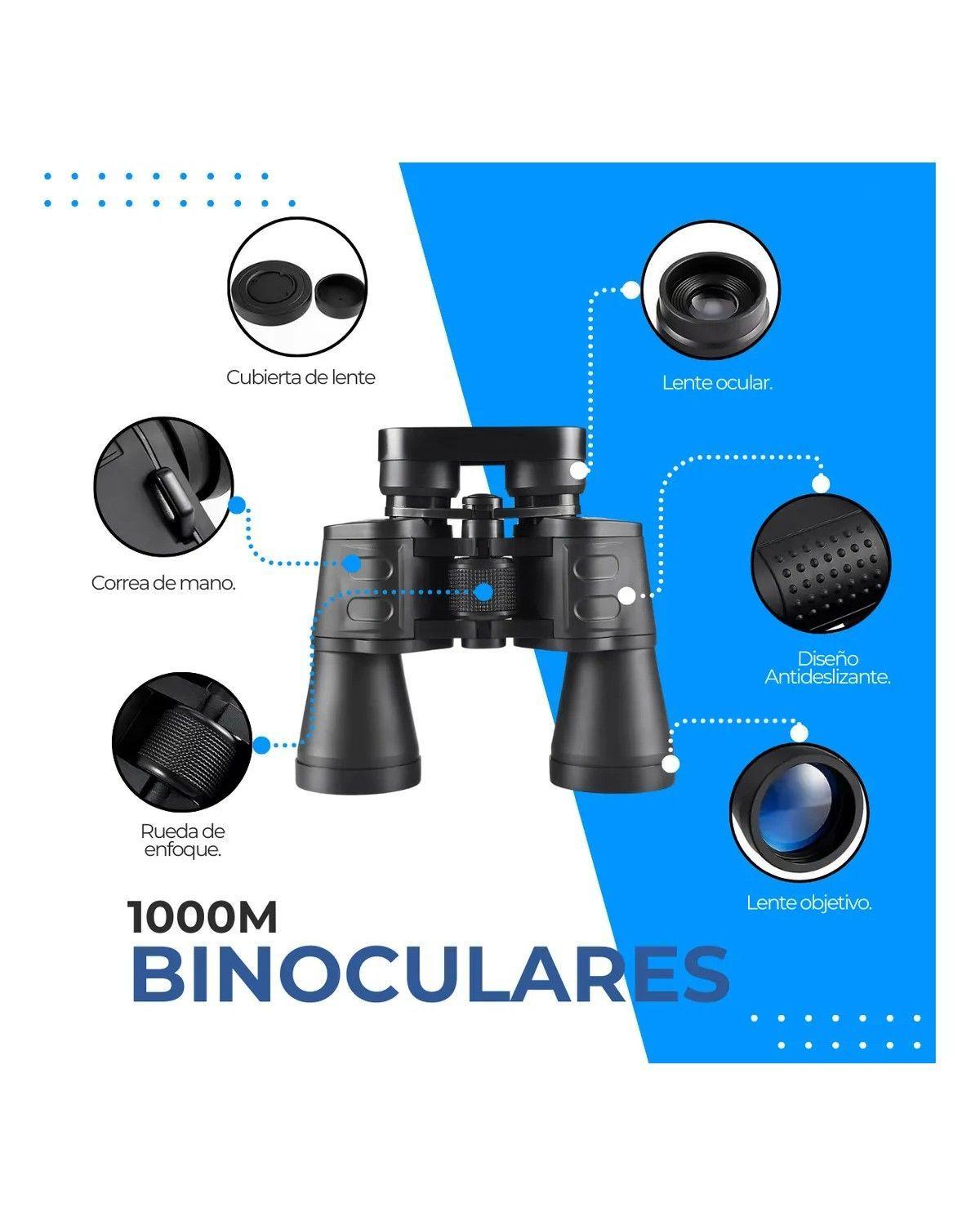 Binoculares BINO1000 alcance 1000m color negro-2