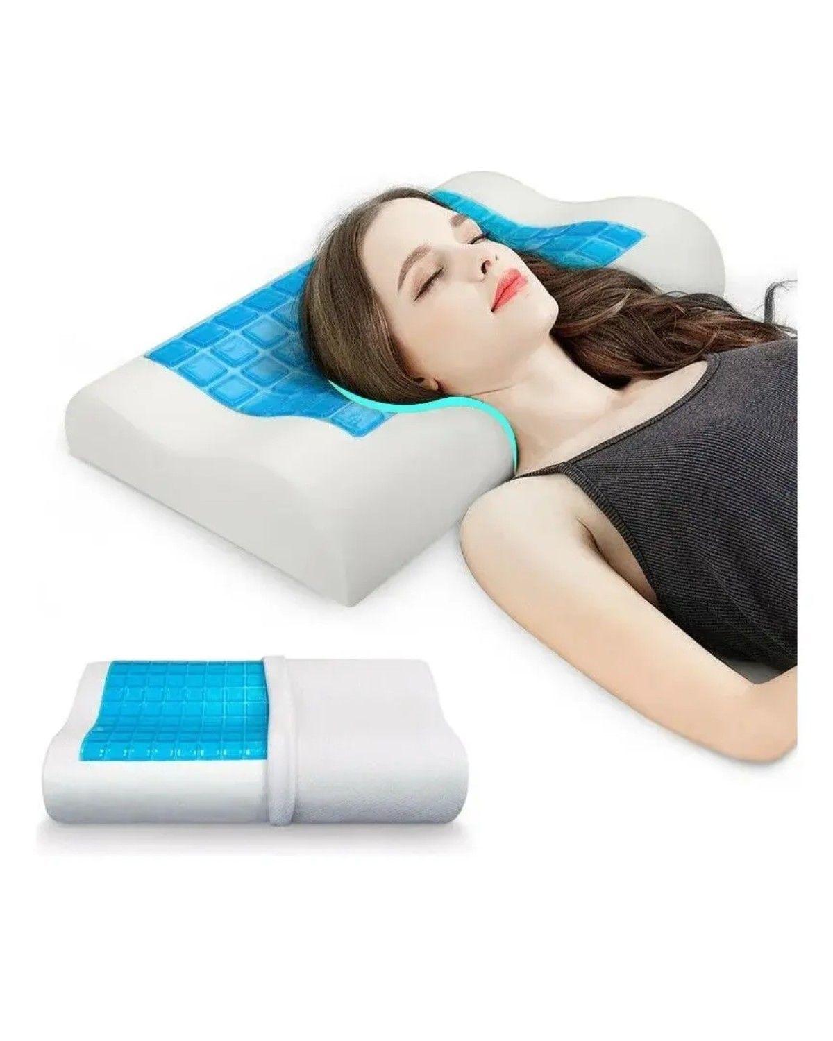 Almohada Cervical Memory Foam Gel Premium60cmx35cm-1