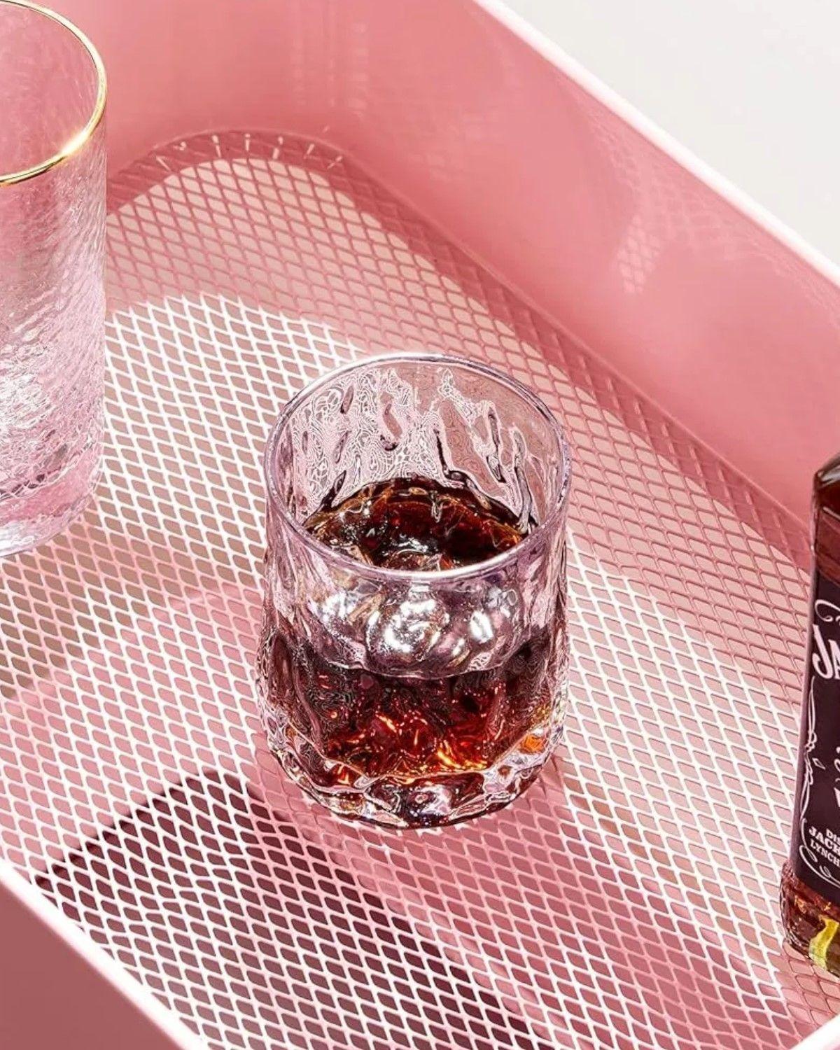 Carrito De Almacenamiento De 3 Niveles Color Rosa -1