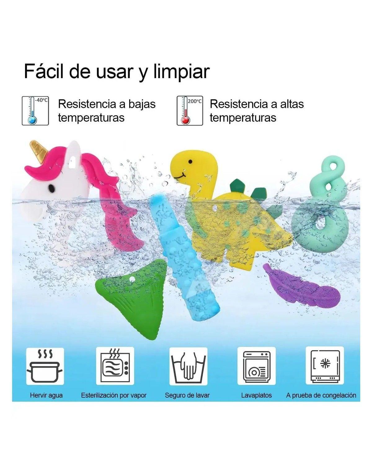 6 Pcs Collar Sensorial Mordedor Autismo Deficit Atencional-3