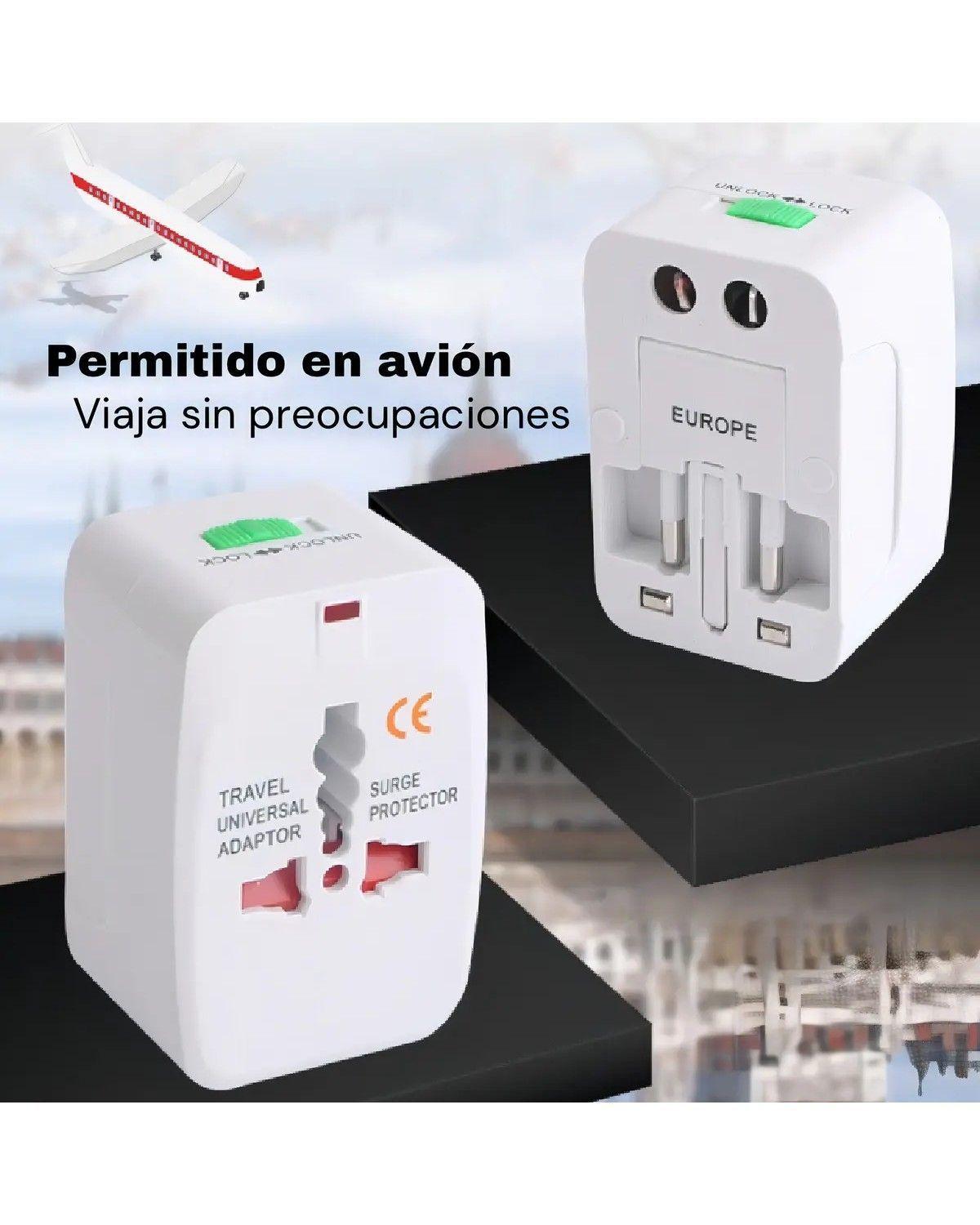 Adaptador Conector Enchufe Universal Para Viajes-2