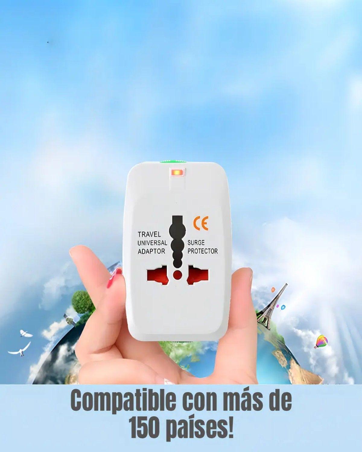Adaptador Conector Enchufe Universal Para Viajes-3