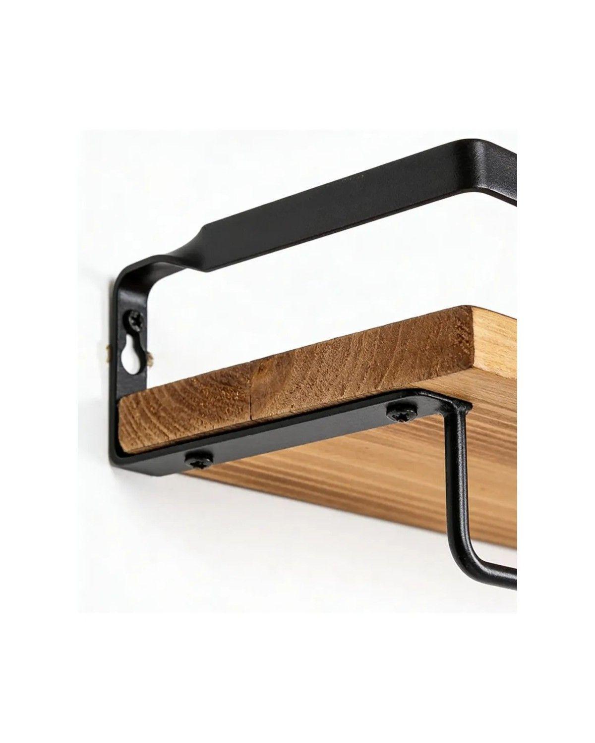 Repisas Flotantes De Madera Modernas-2