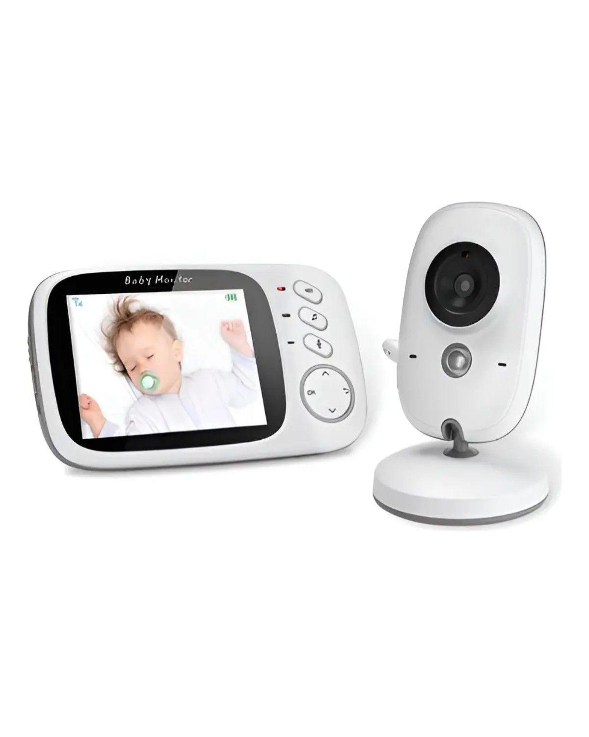 Monitor para Bebé Inalámbrico con Visión Nocturna y Pantalla a Color de 3.2"-2