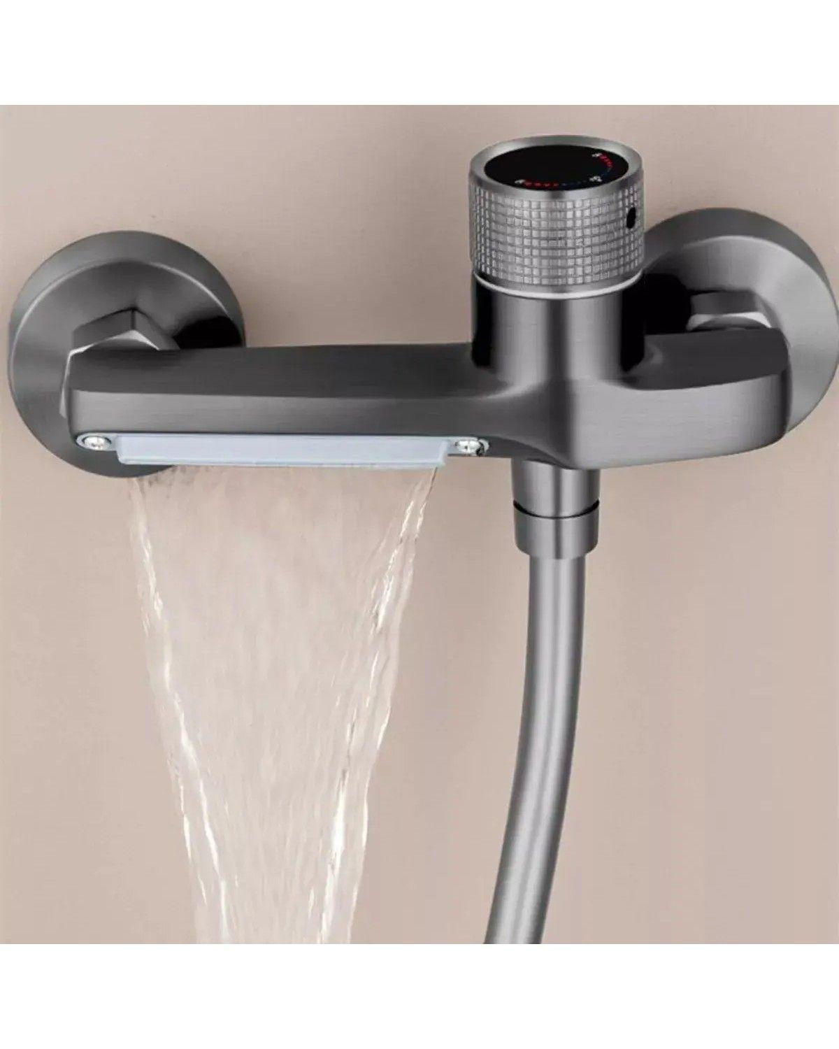 Monomando Llave Grifo Para Tina Ducha-4