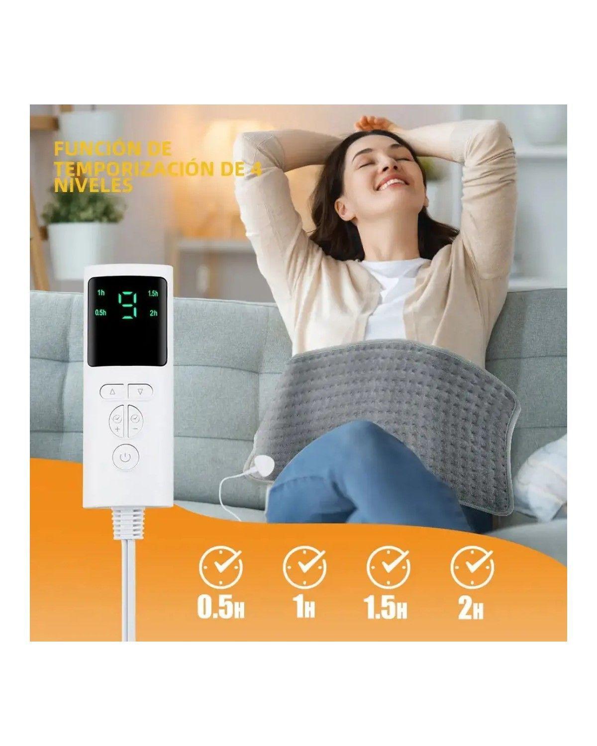 Almohadilla Térmica Eléctrica VM-AEC Lumbar 75W Temperatura Regulable-2