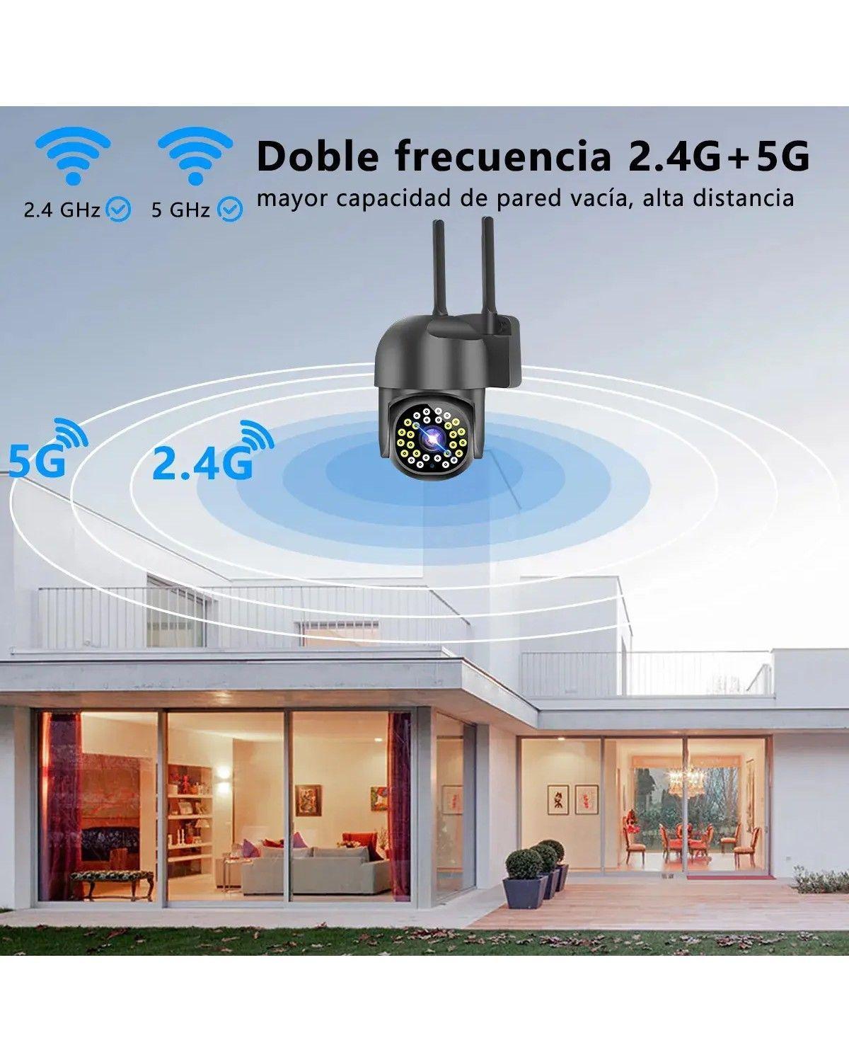 5g Cámaras De Seguridad Con Led Alarma Wifi6-3