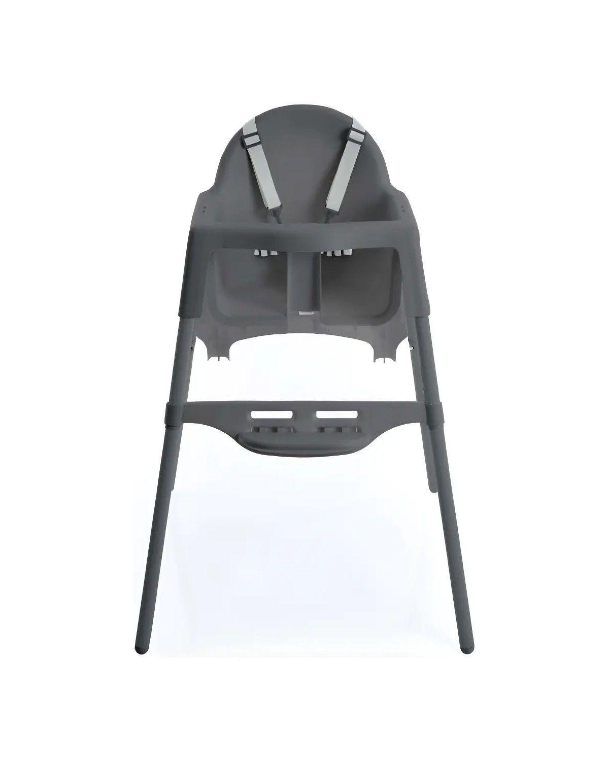 Silla de comedor compacta gris de hasta 15 kg-2