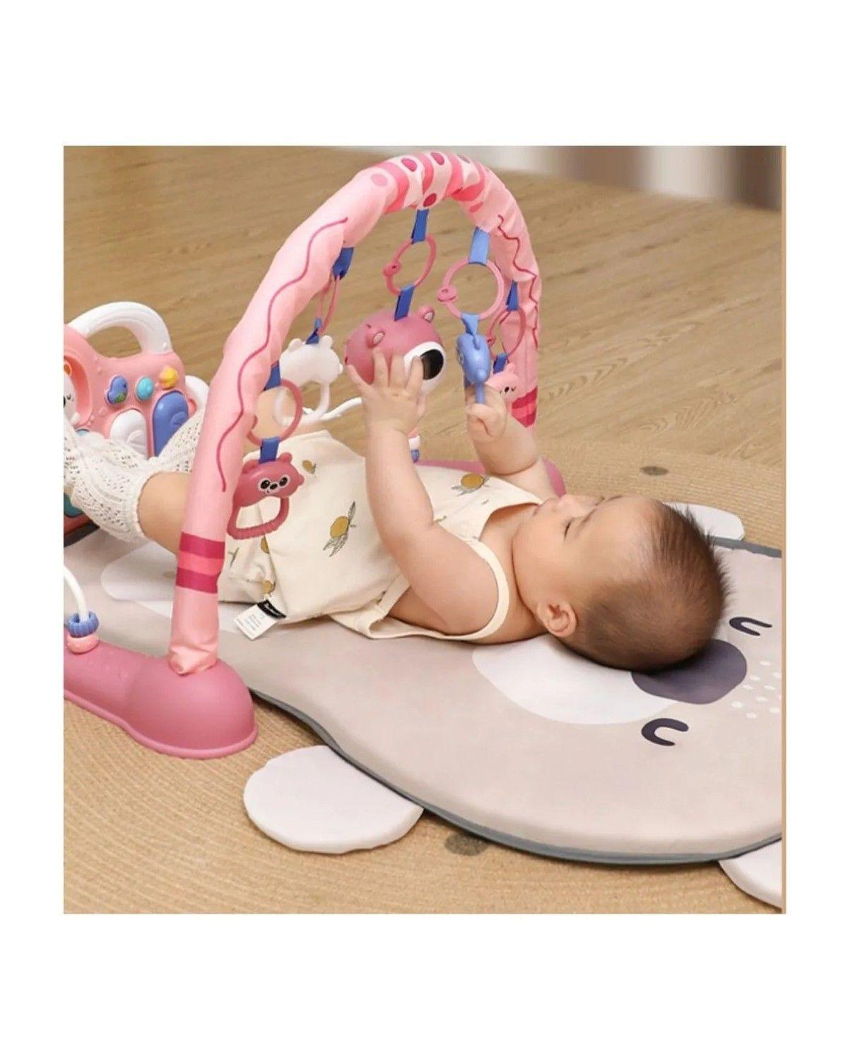 Alfombra Gimnasio Musical Con Piano Para Bebe-3