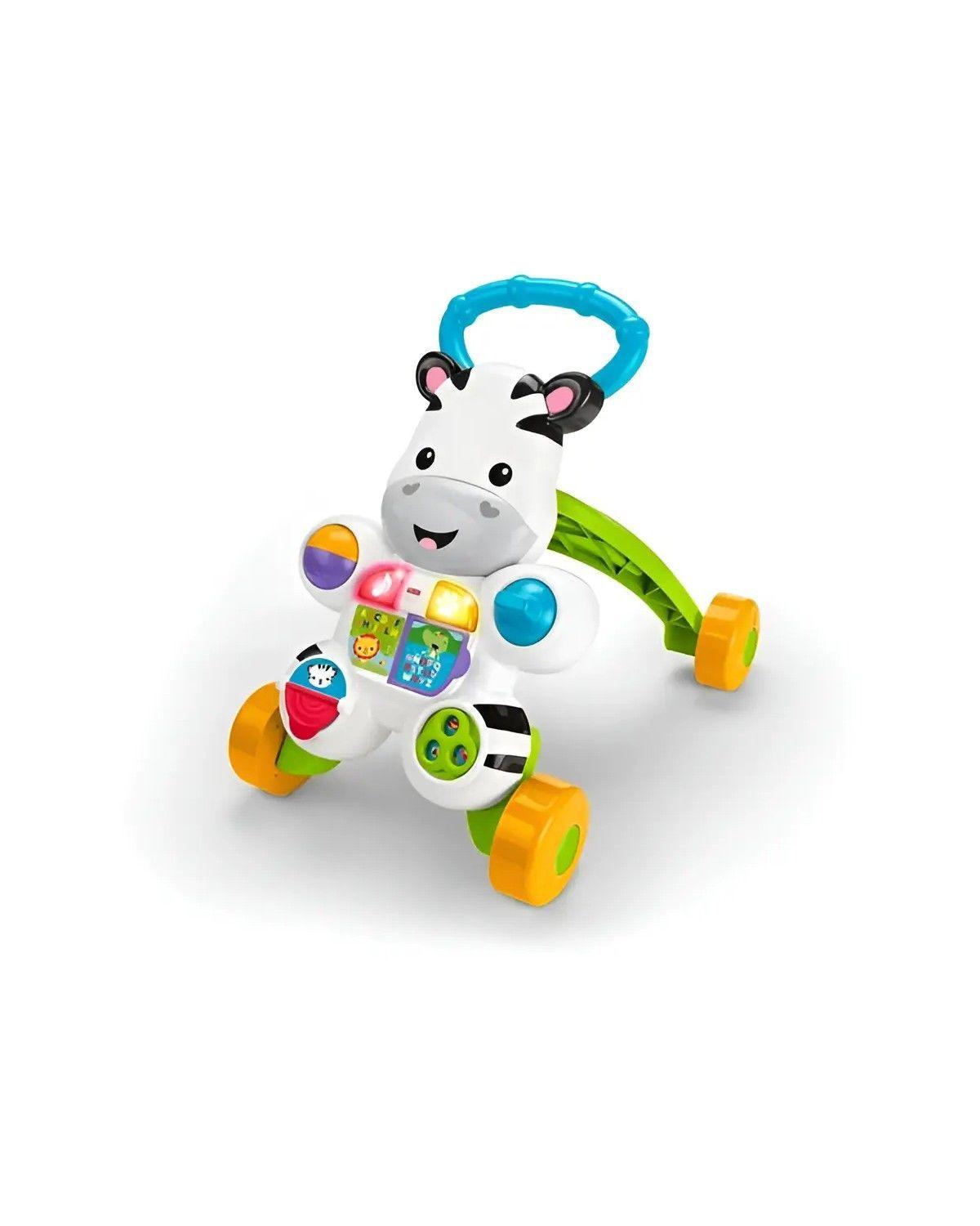 Andadera Para Bebés Cebra De Aprendizaje Blanco-0
