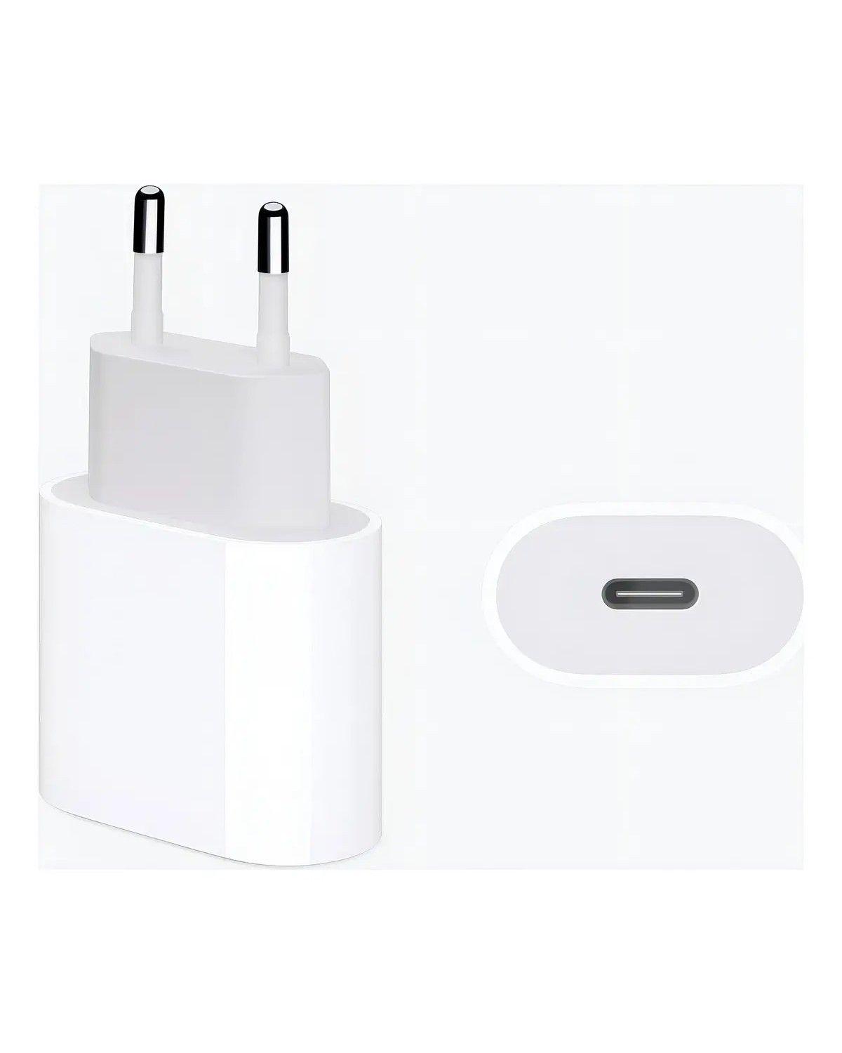 Cargador 20W Para iPhone color Blanco-1