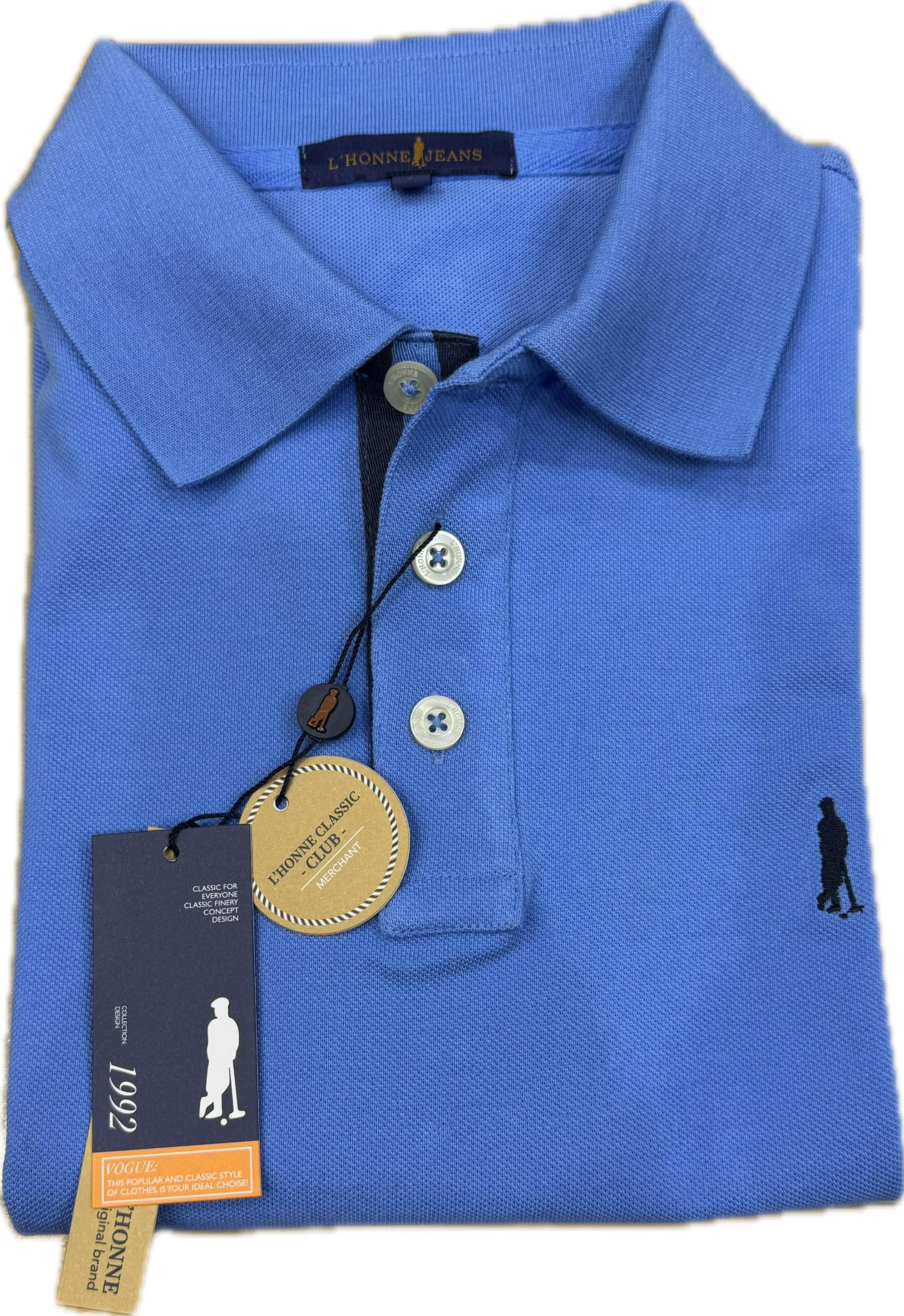 Polera New Hampshire Azul Capri-4