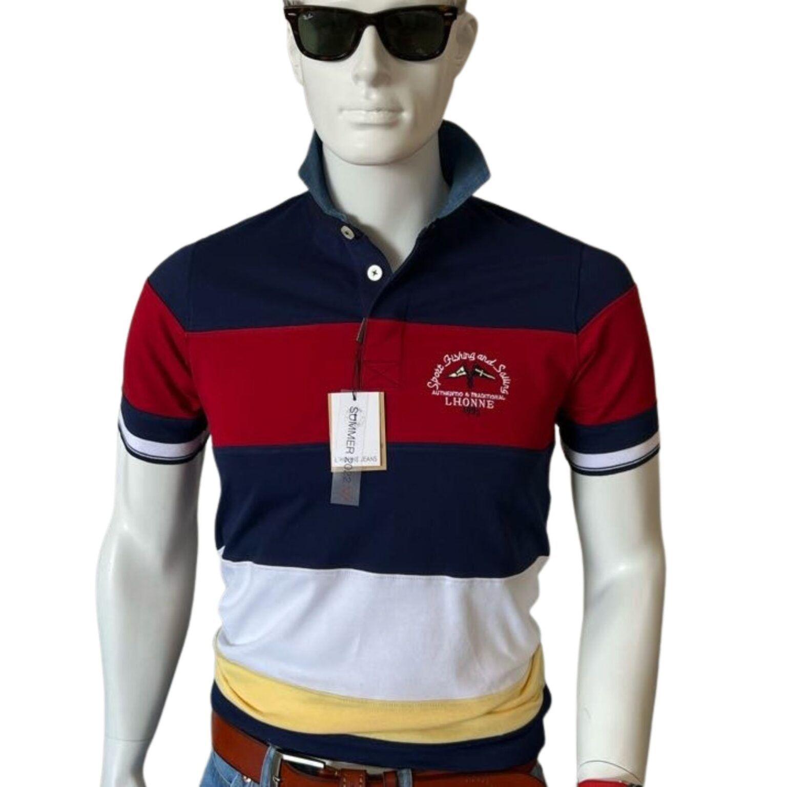 Polera Fishing Red Multicolor-0