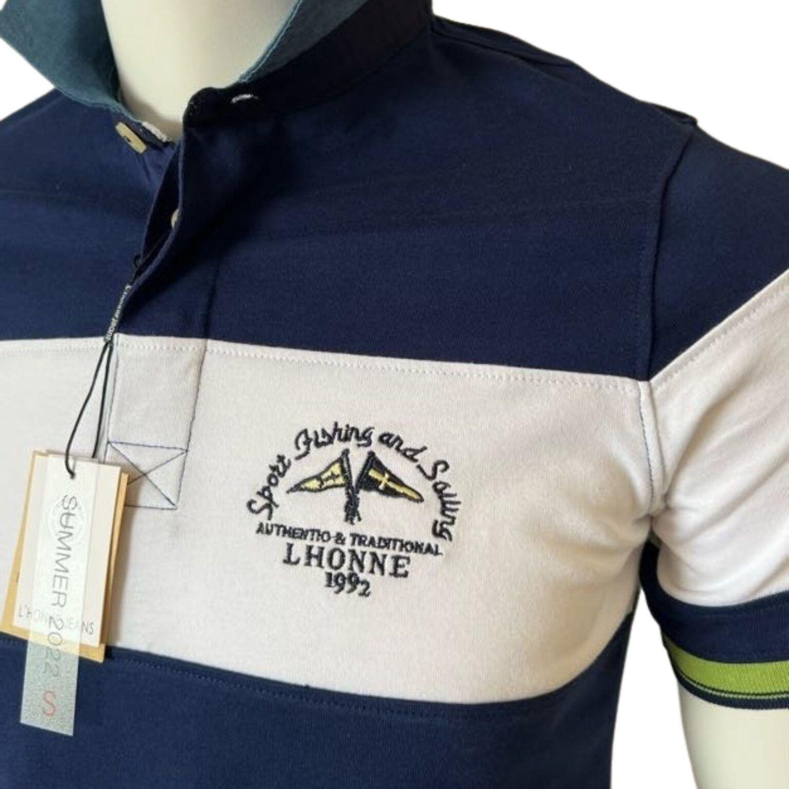 Polera Fishing Verde Azul Multicolor-1