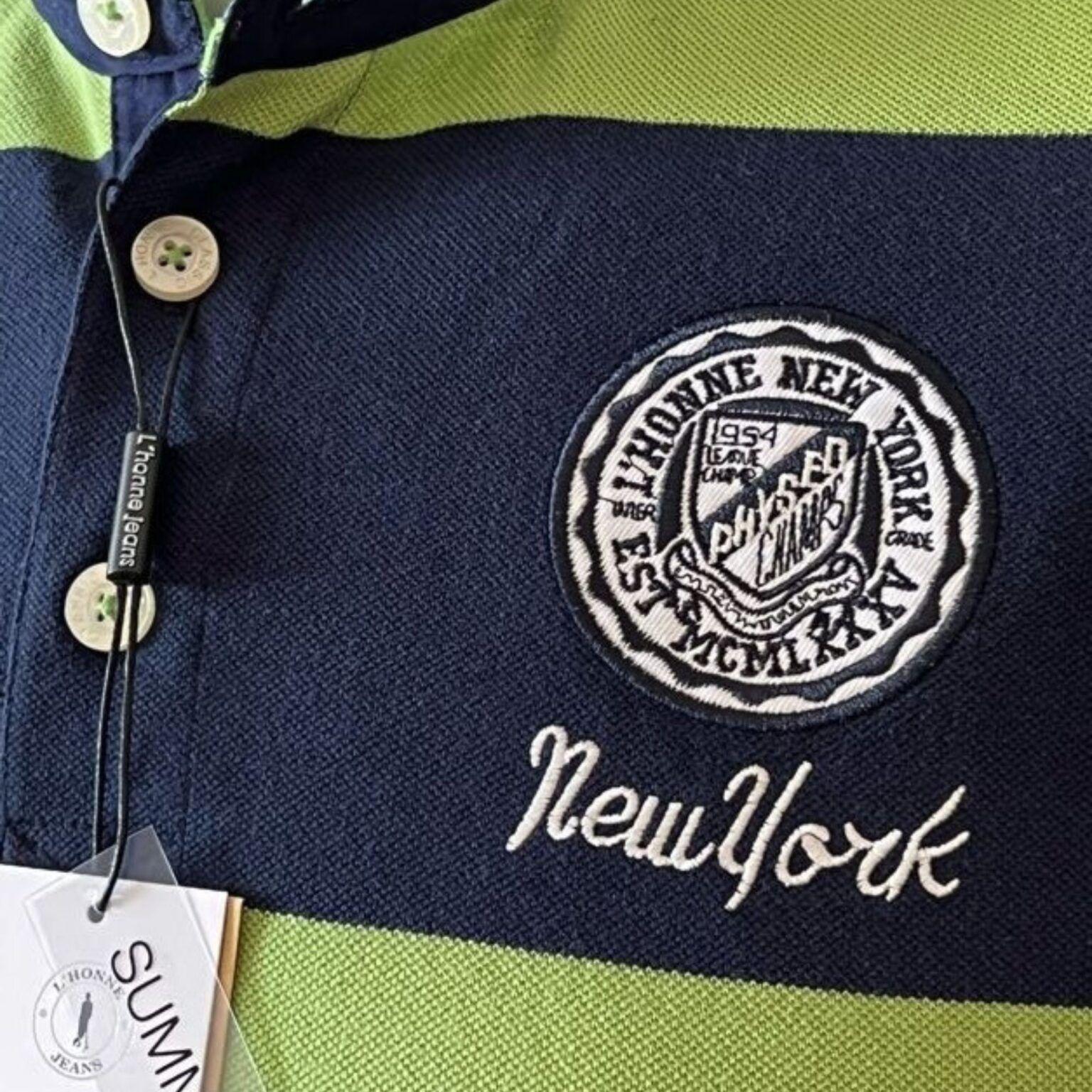 Polera New York Azul Verde-3