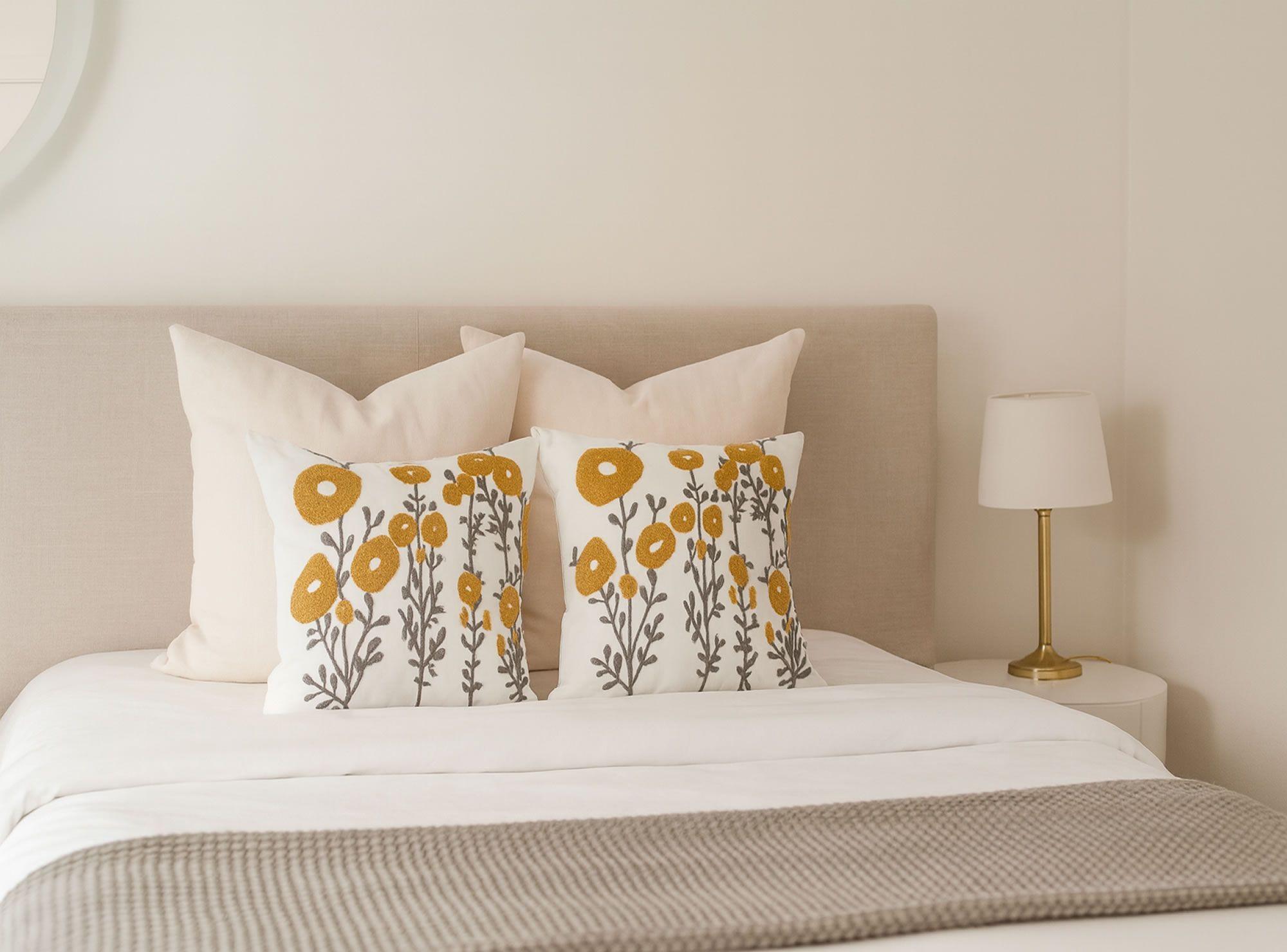 2 Fundas Cojin Bordado - Rallito de Sol-2