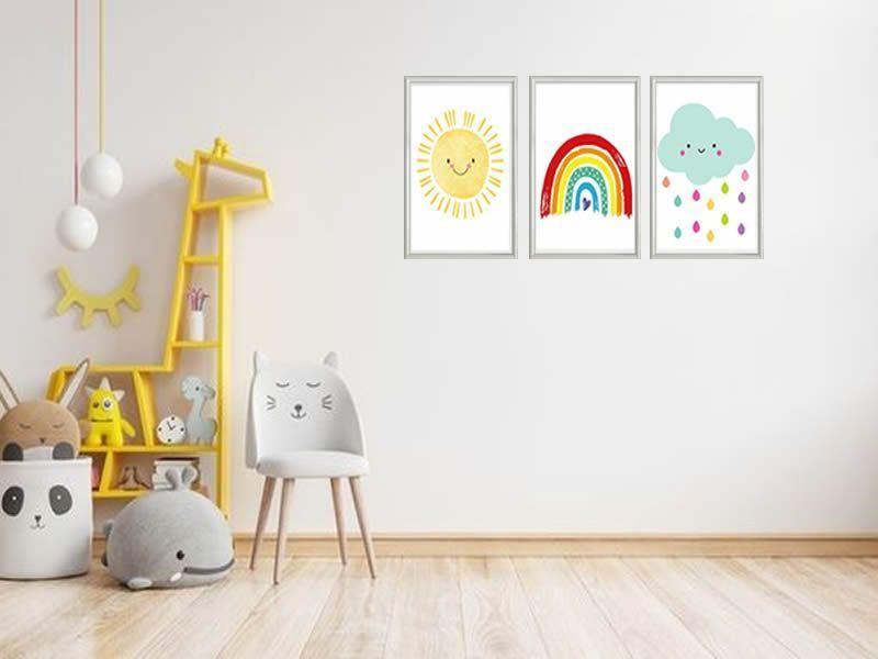 Set cuadros Infantil  Rainbow-4