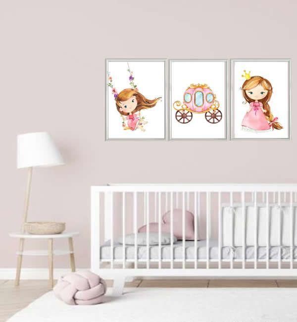 Set Cuadro Infantil Princess-4
