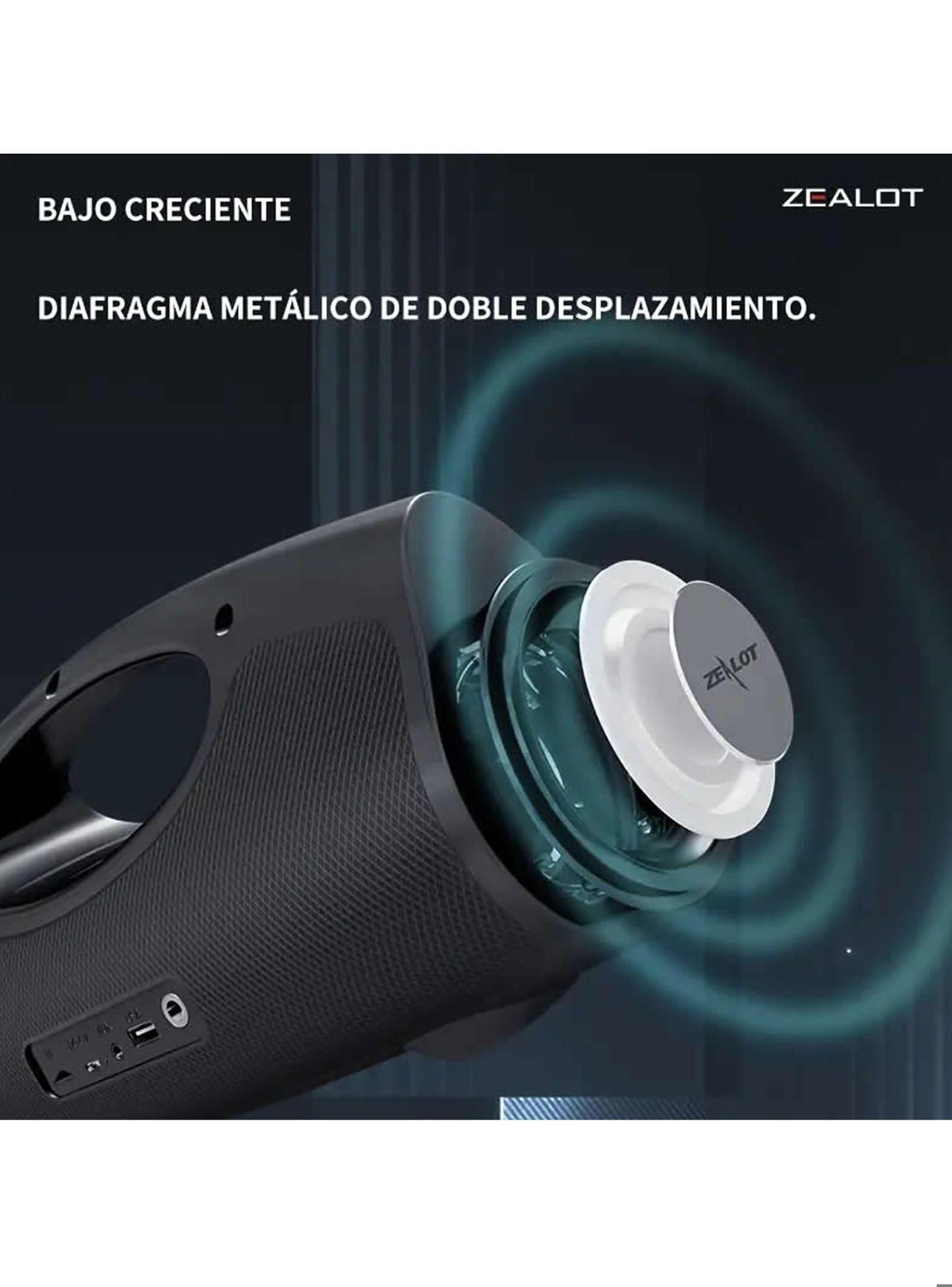 Zealot P1 Parlante Profesional compacto Karaoke 20 horas-3