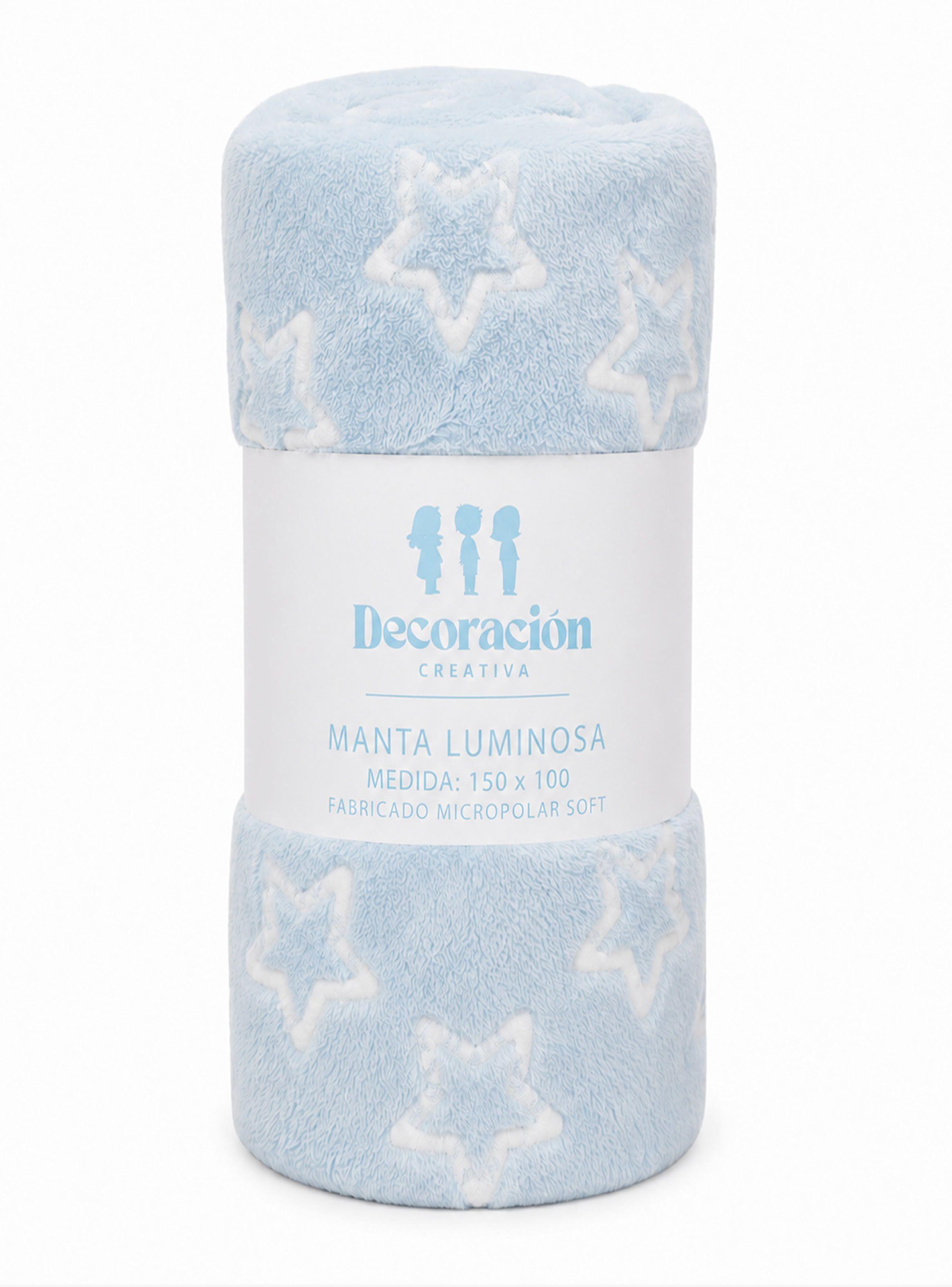 Manta Luminosa Infantil Estrella celeste-2