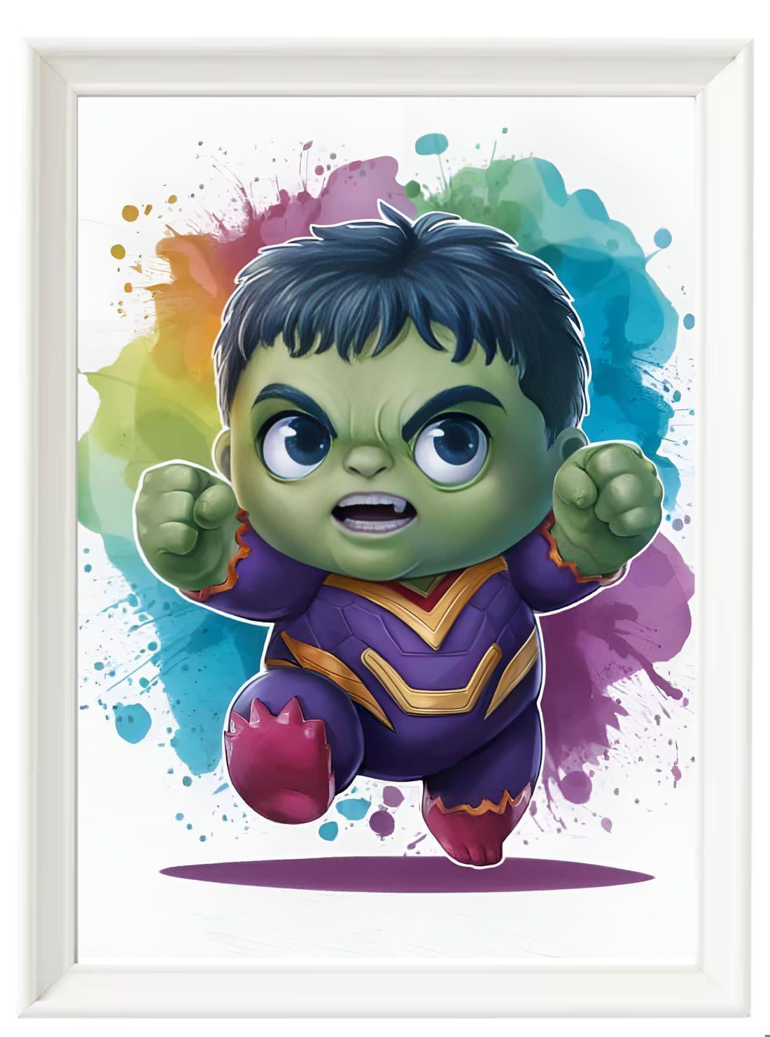 Set Cuadros Infantil - Heroes Baby Originales Advengers 2-2
