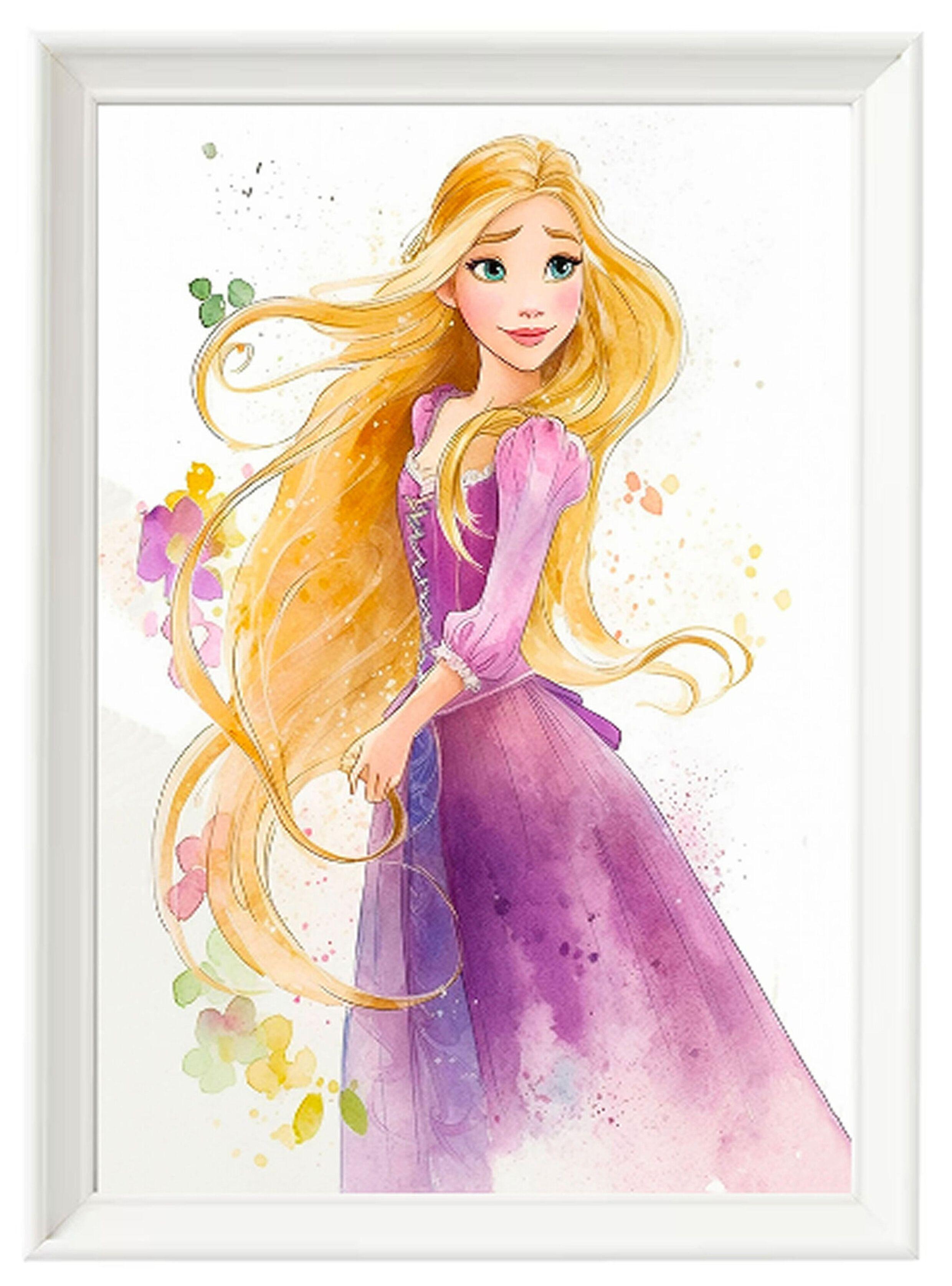 Set de 3 Cuadros Princesas Disney 2 Decoración Creativa-2