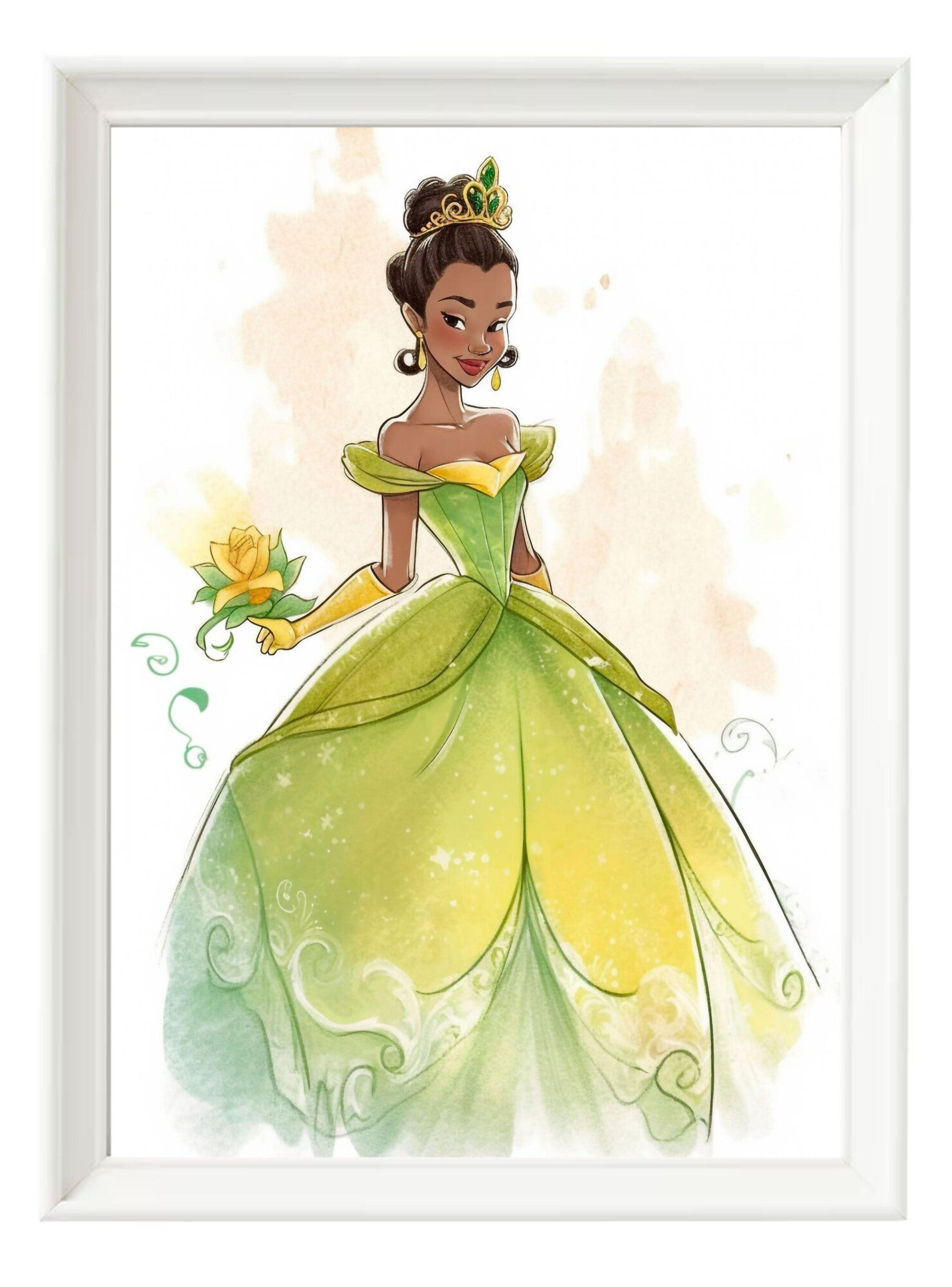 Set de 3 Cuadros Princesas Disney 2 Decoración Creativa-4