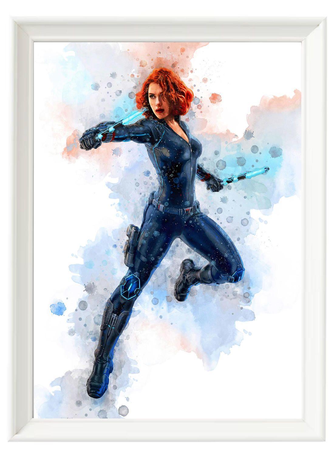 Set de Cuadros Infantiles Heroinas Marvel X3-3