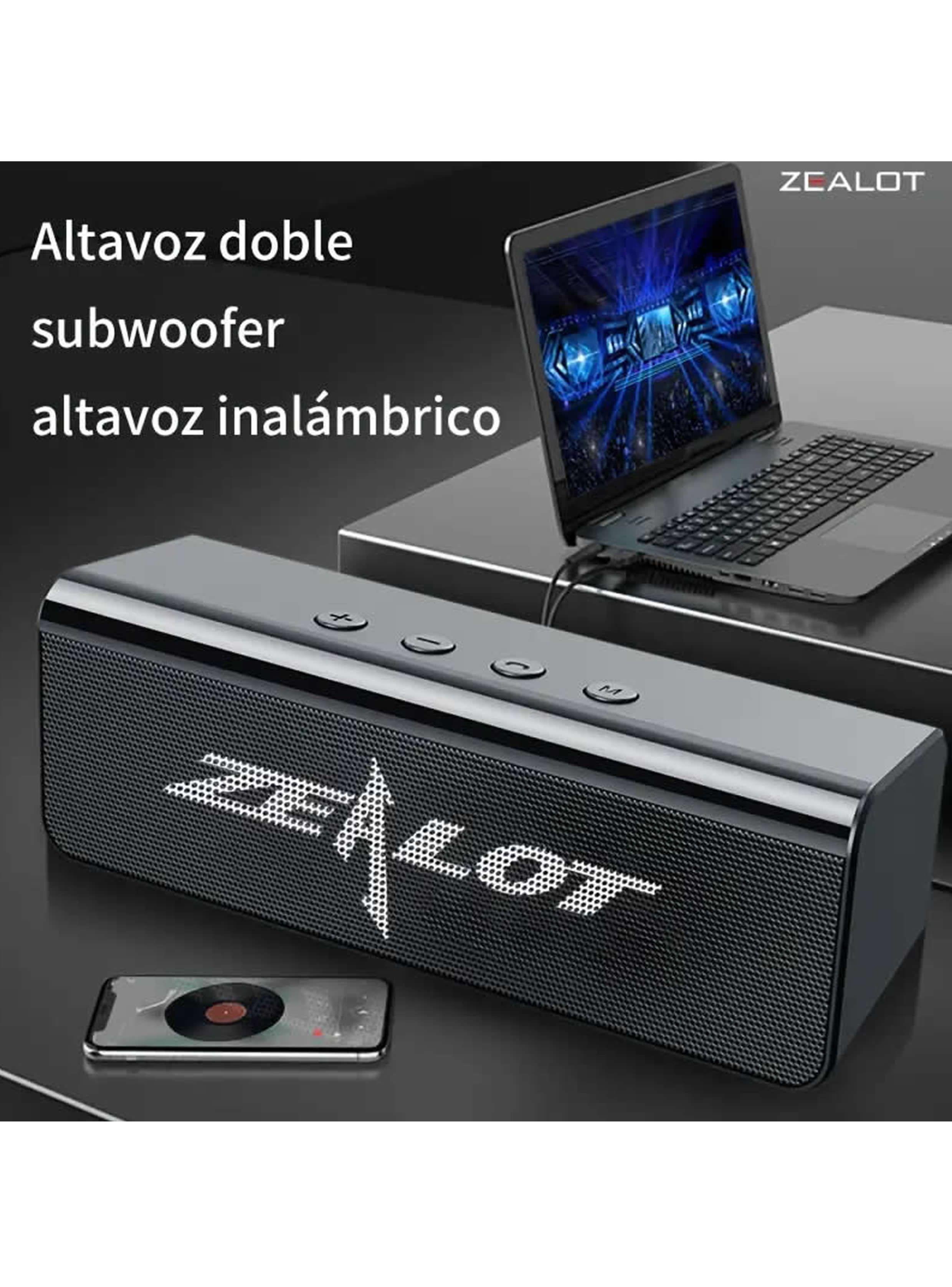 Zealot S31 Parlante Profesional compacto refuerzo de graves 8h 10w-3