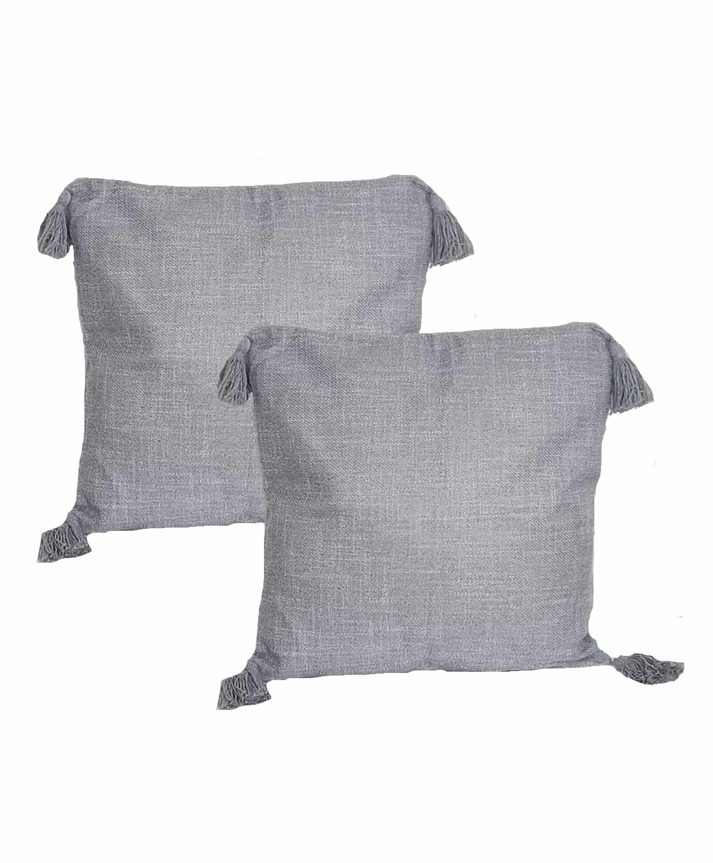 Set 2 Cojin Lino Gris-0