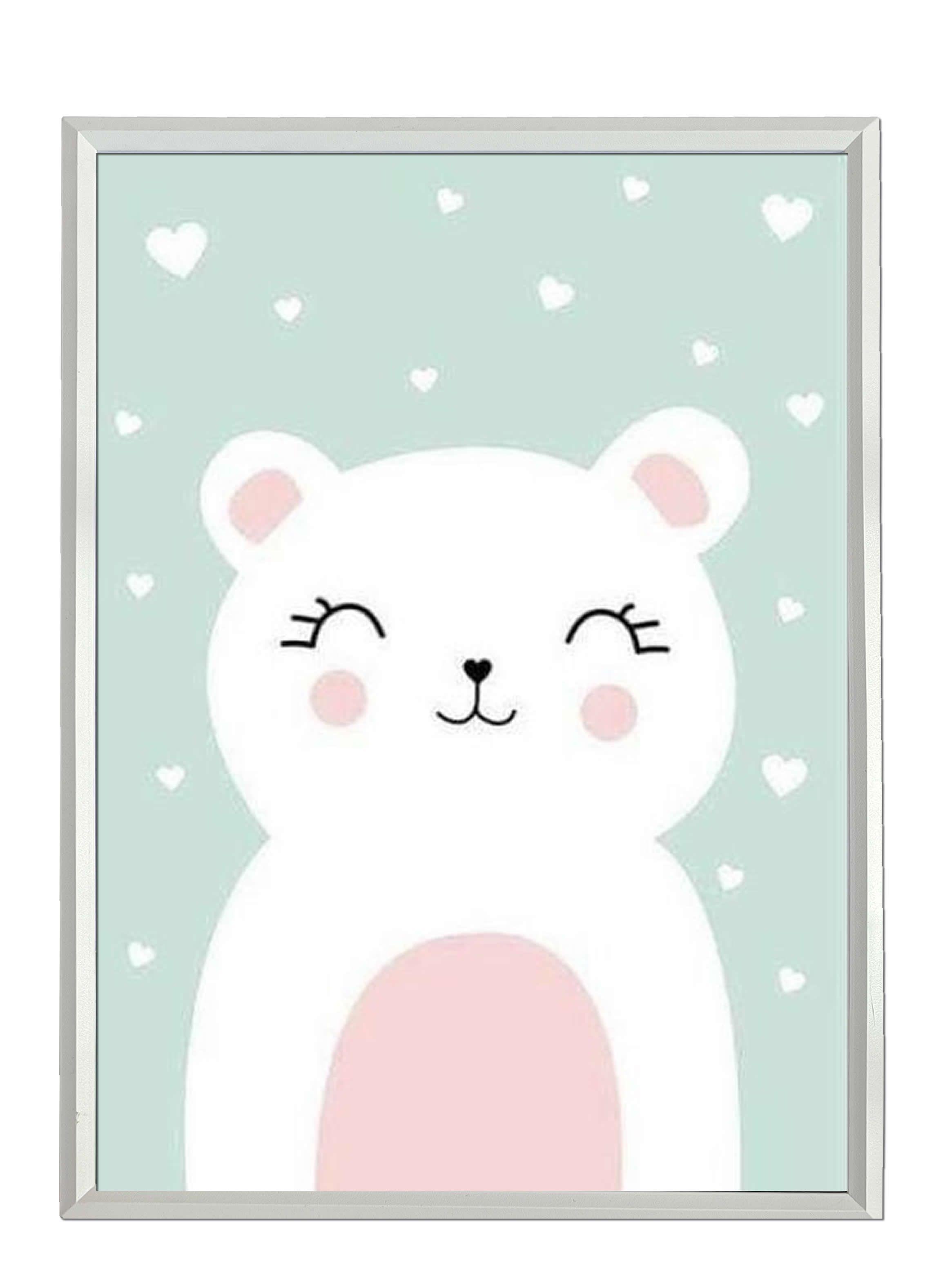 Set Cuadro Infantil Animales Kawaii-3