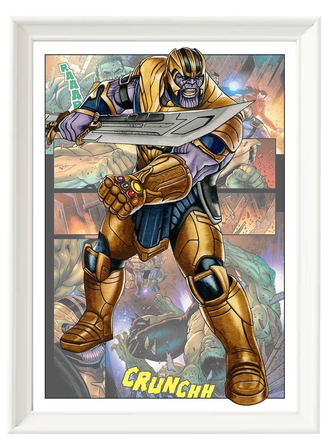 Set de Cuadros Infantiles Heroes y Villanos X3-2