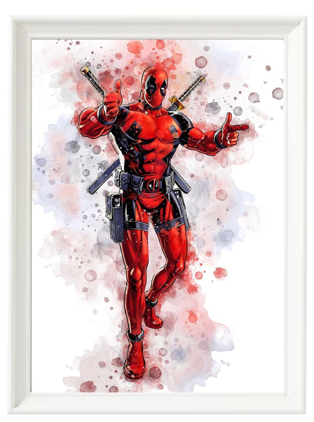 Set de Cuadros Infantiles Heroes y Villanos 2 Decoración Creativa-3