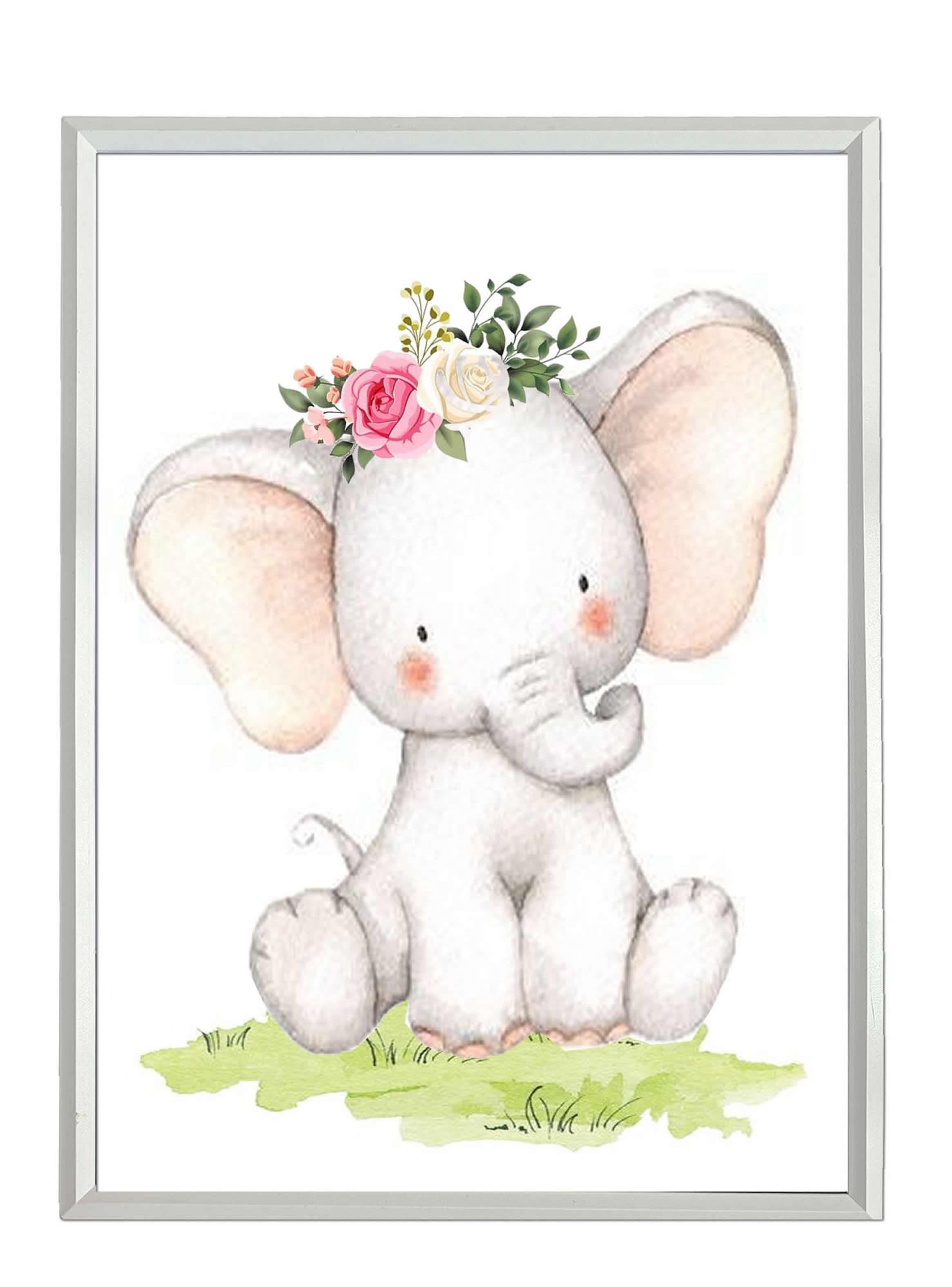 Set Cuadro Infantil Elephant-2