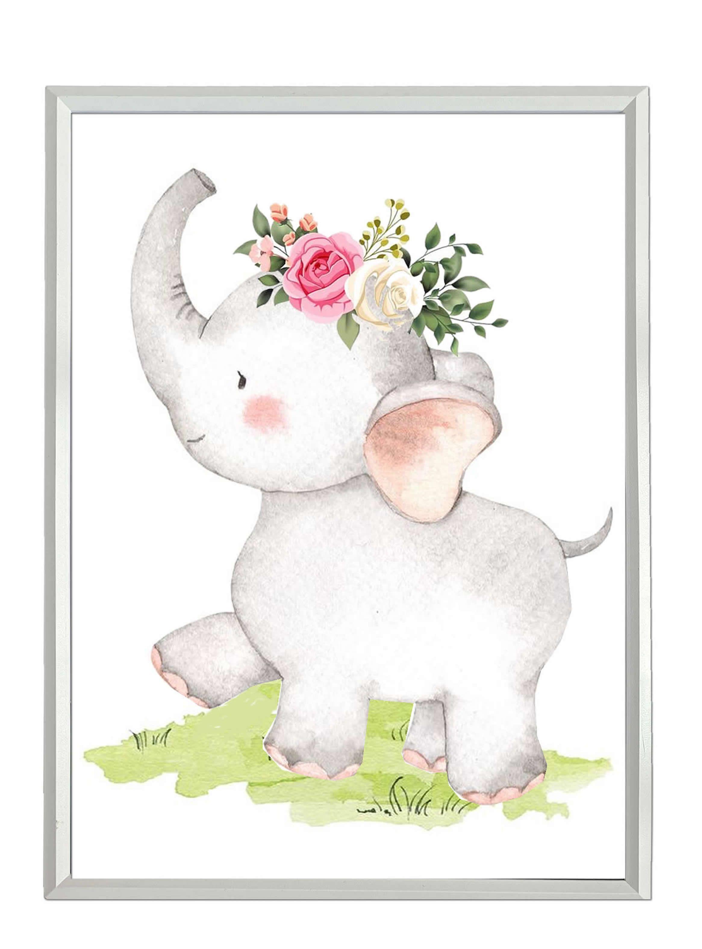 Set Cuadro Infantil Elephant-3