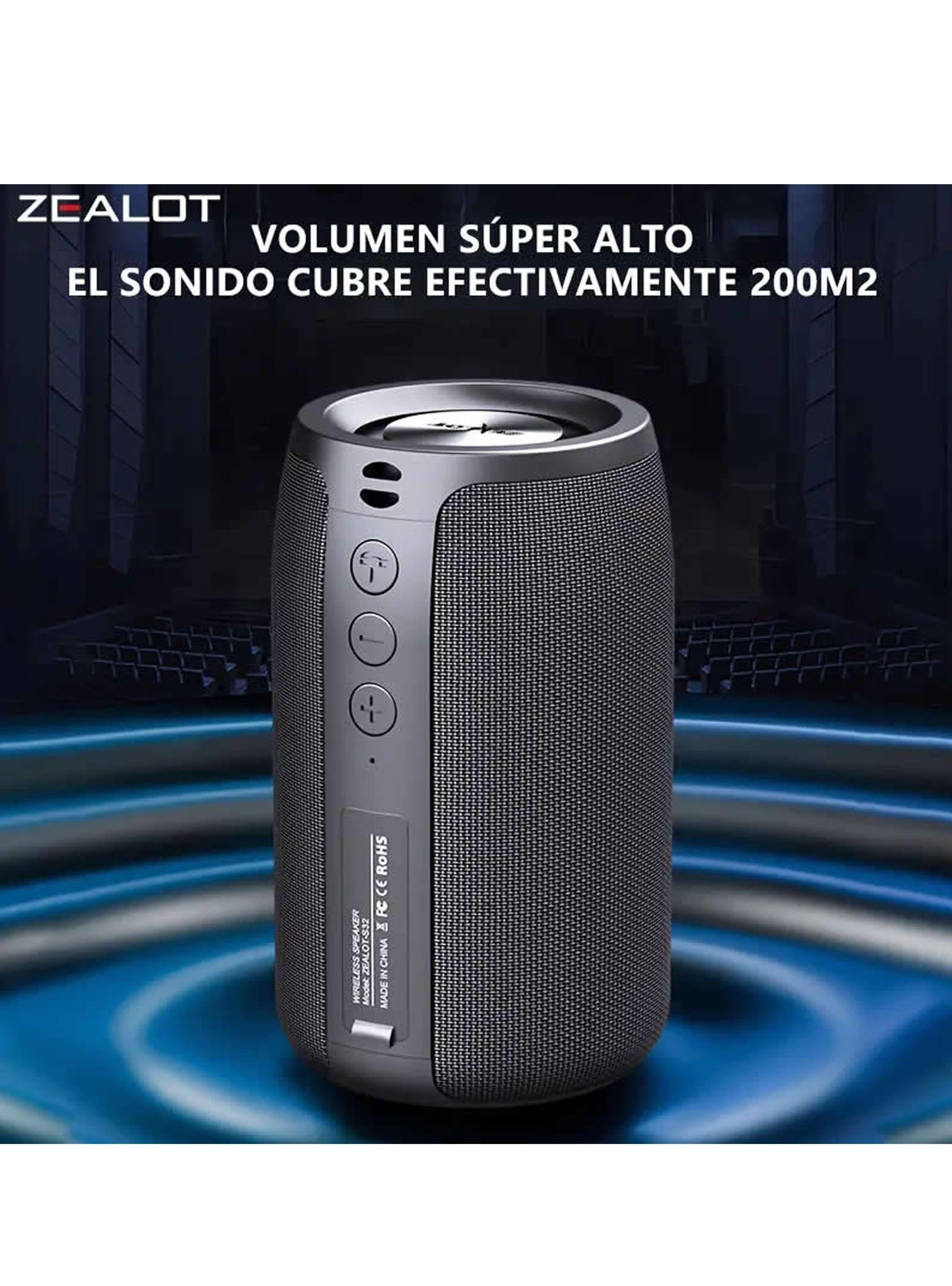 Zealot S32 Parlante inhalambrico compacto PowerBass 8horas 10w-2