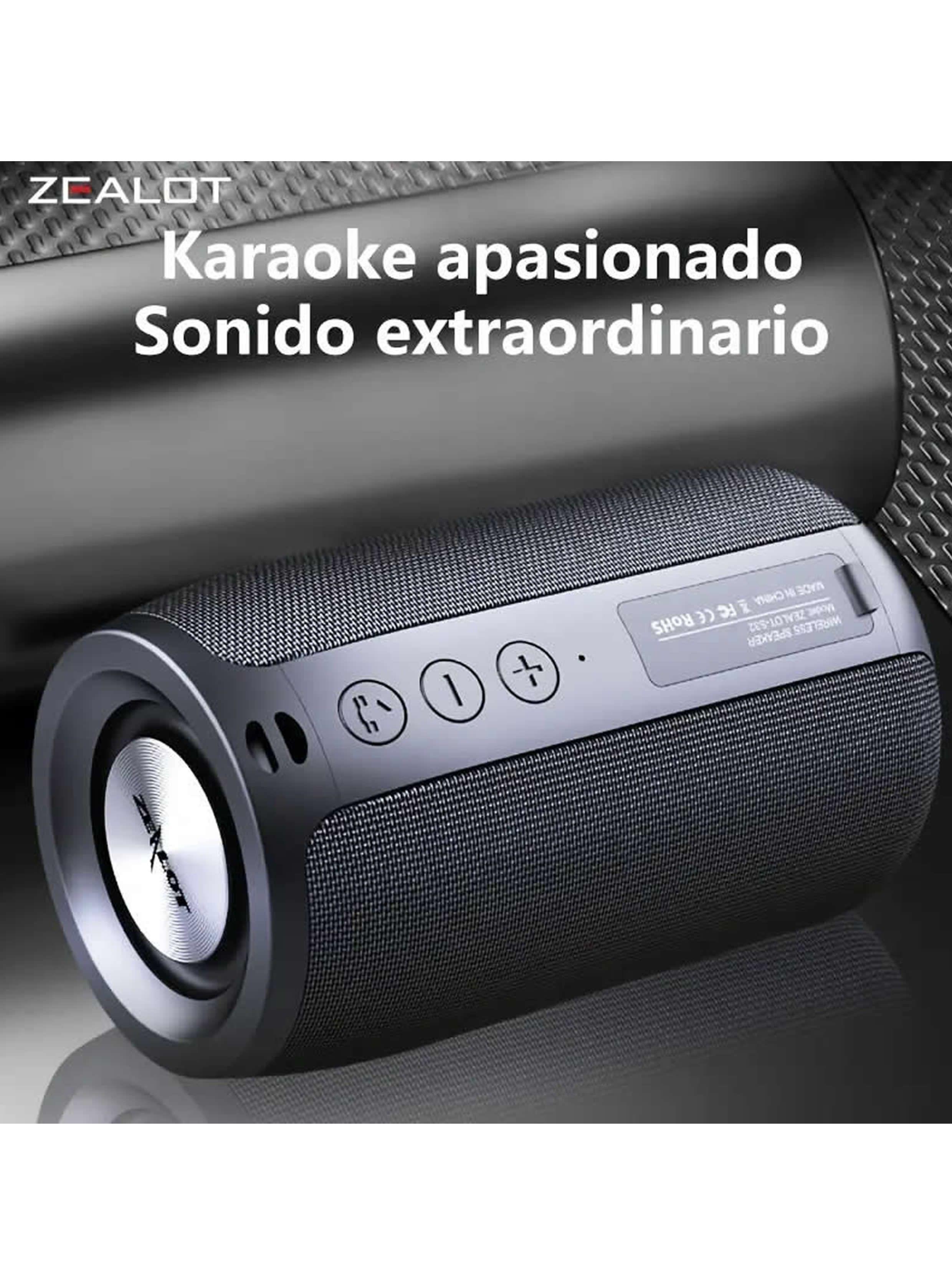Zealot S32 Parlante inhalambrico compacto PowerBass 8horas 10w-3