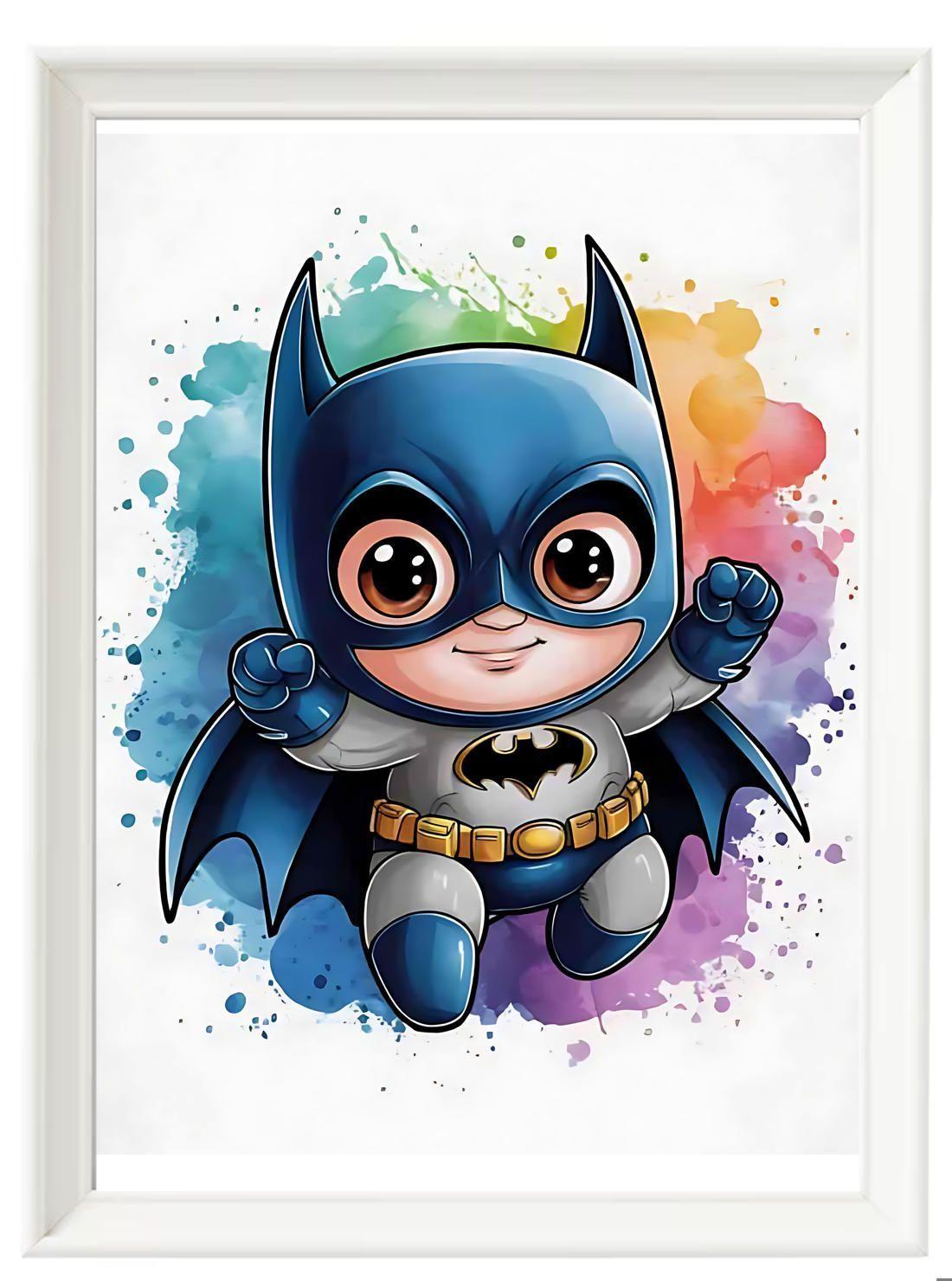 Set Cuadros Infantil DC - Heroes Baby Originales Liga 3-2