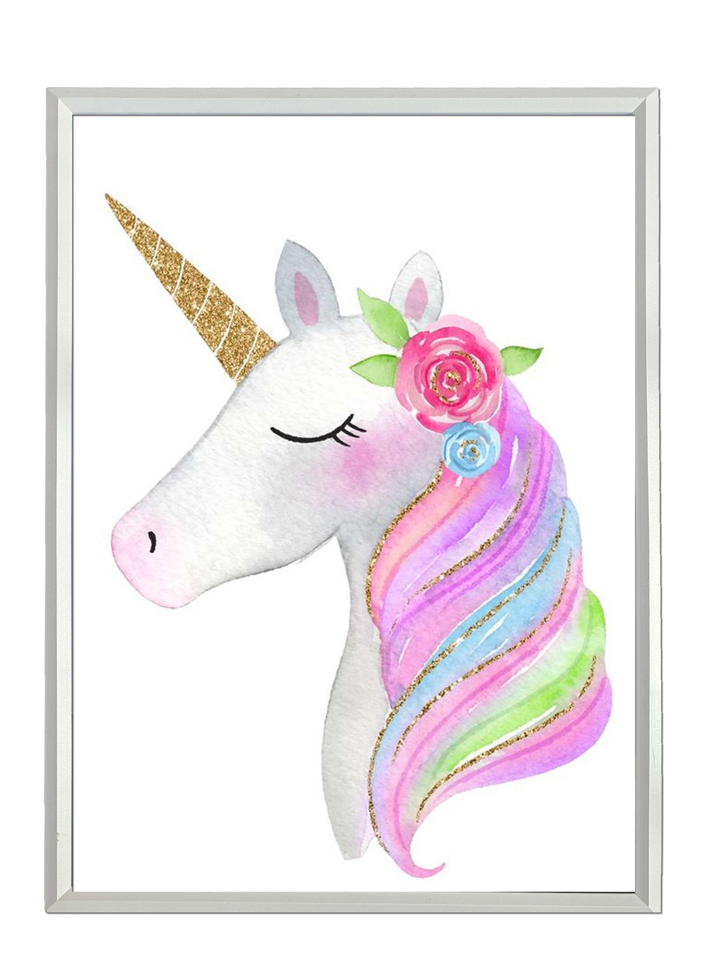 Set Cuadro Infantil Unicornio-3