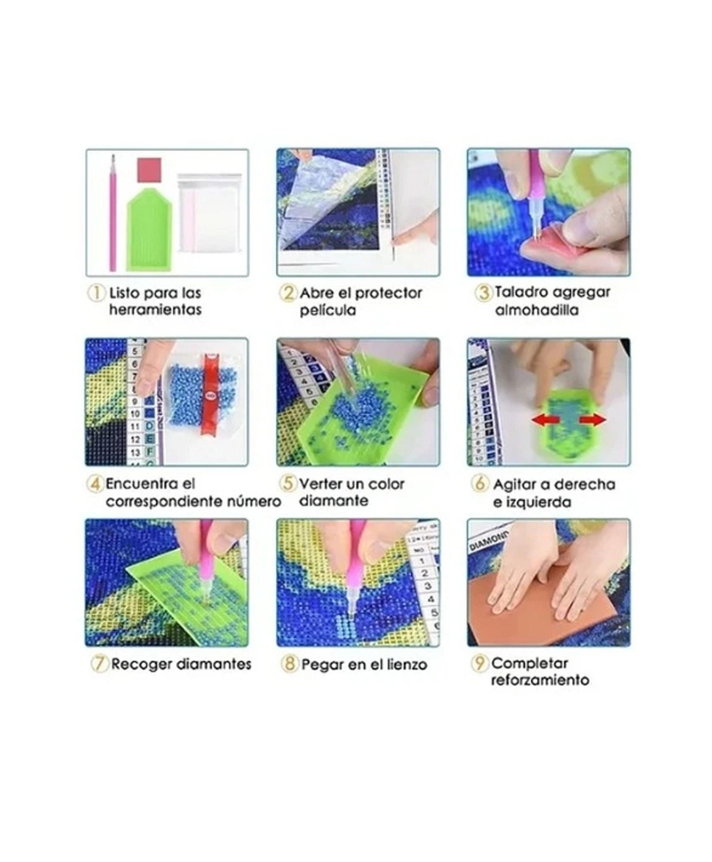 KIT DE PINTURAS CON DIAMANTES - Flamenco-3