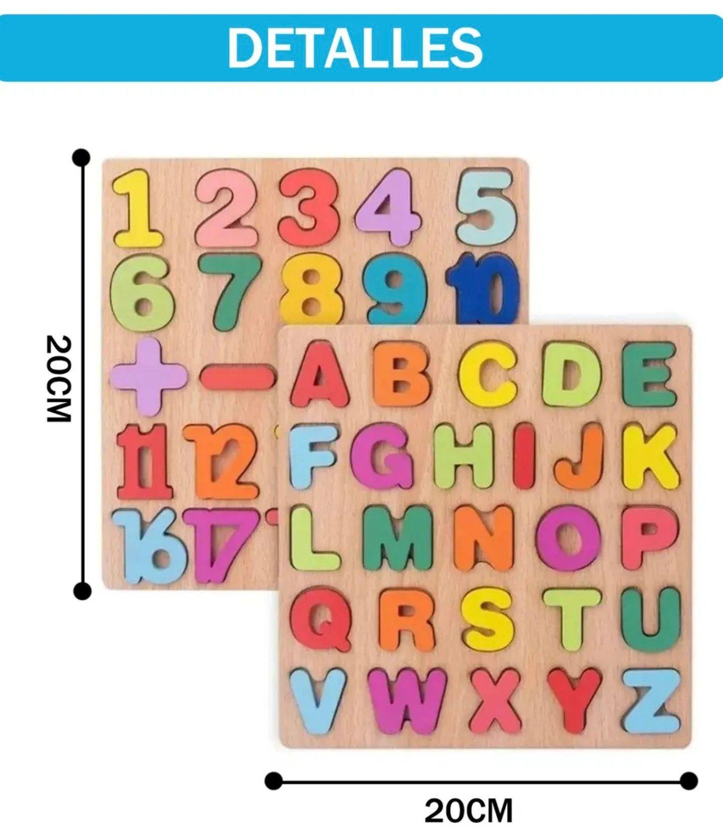 PACK 10 JUGUETES DIDACTICOS DE MADERA PARA NIÑOS MONTESSORI-6