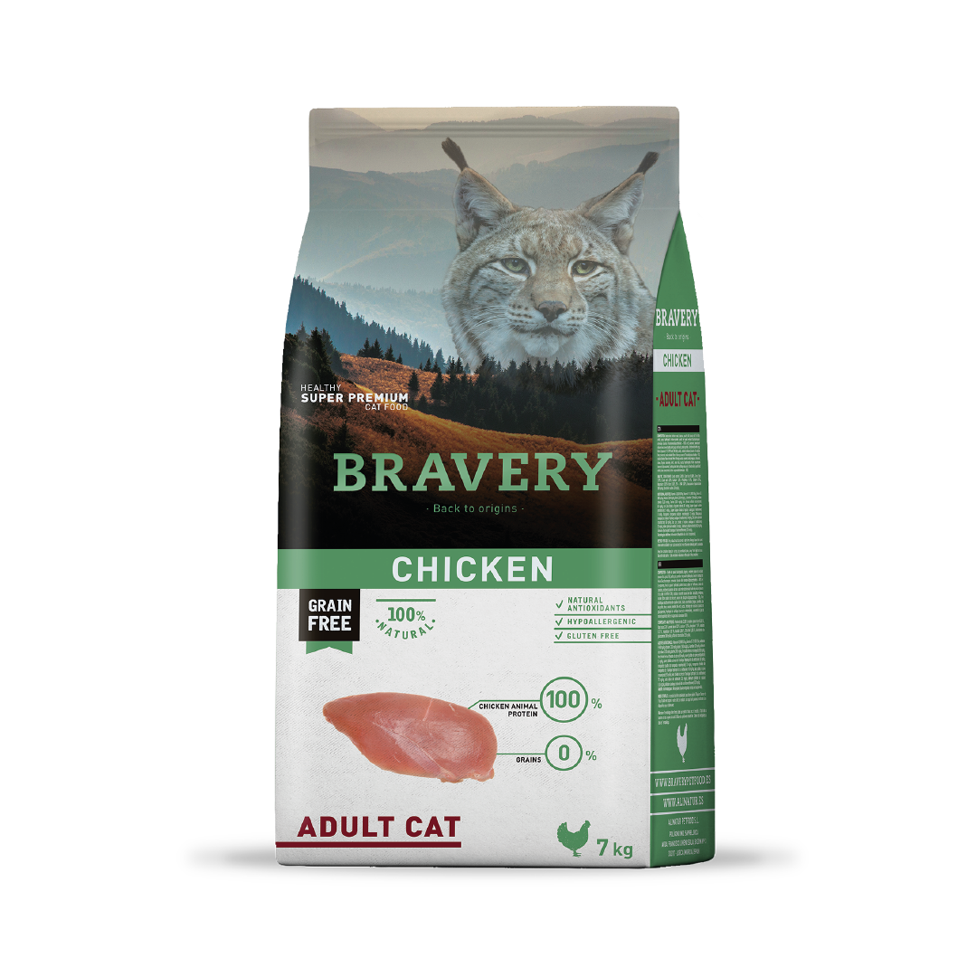 Bravery Adult Cat Chicken 7 KG-0