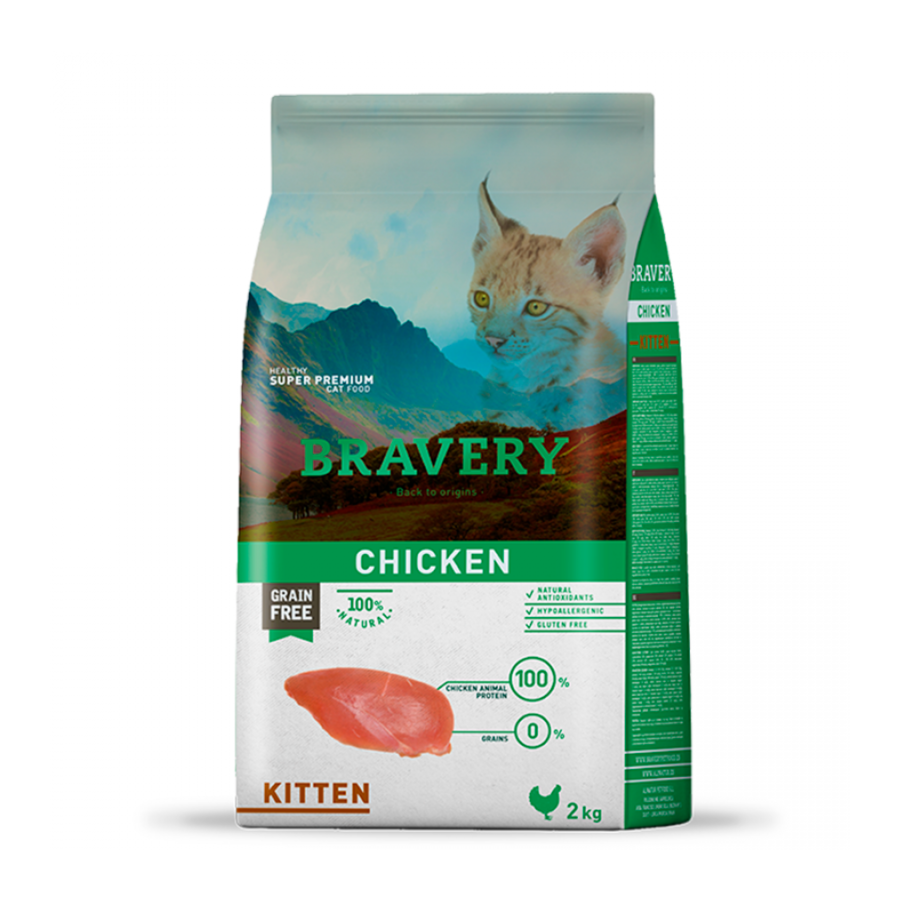 Bravery Chicken Gatito 2 KG-0