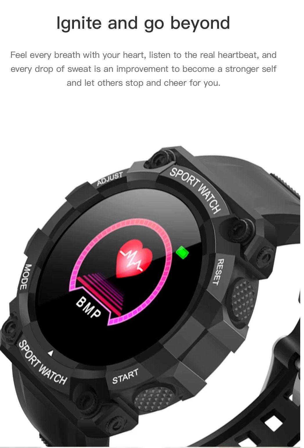 Reloj inteligente D68 Real Stepcount -5